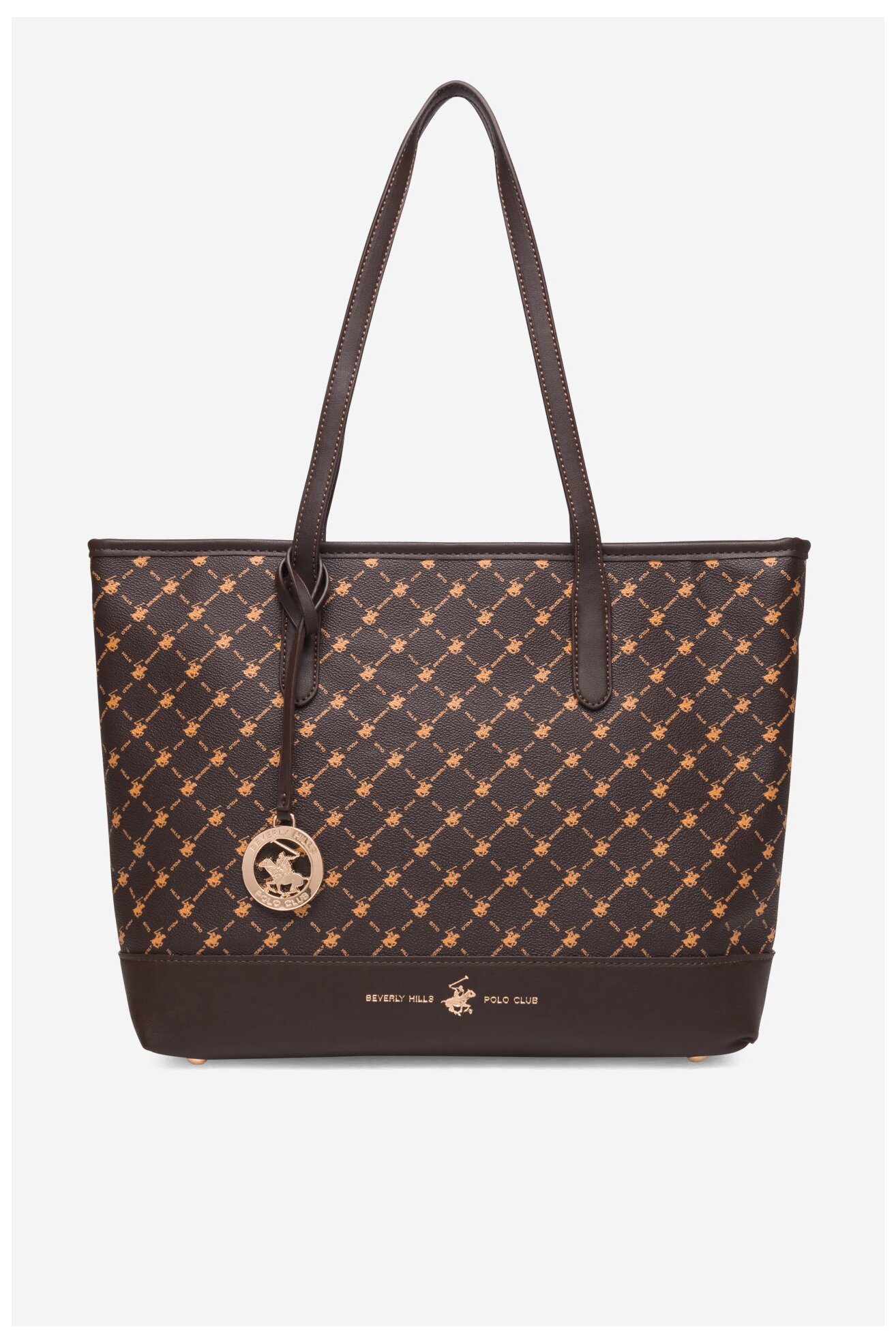 Torebka Beverly Hills Polo Club BHPC-E-015-CCC-05 Brązowy