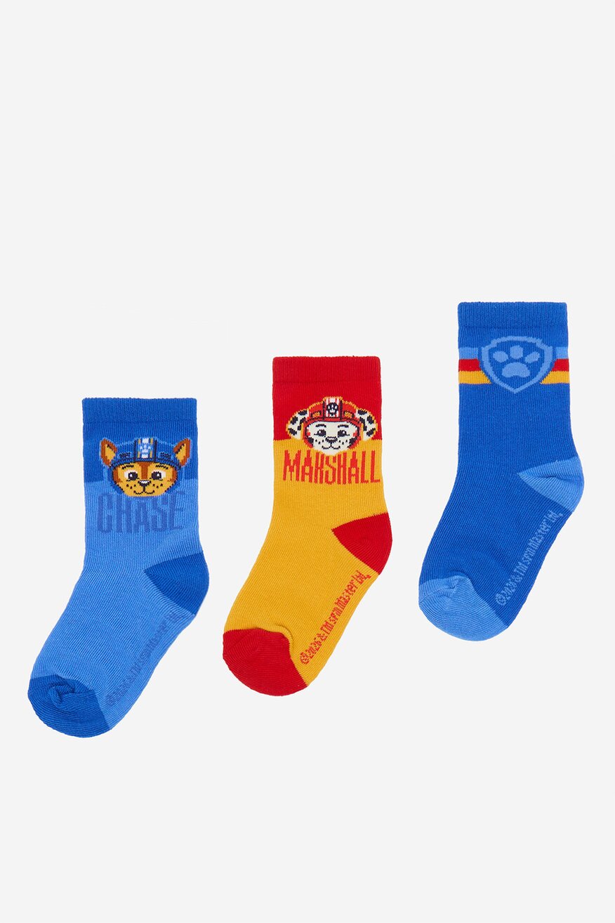 
                Paw Patrol - Skarpetki długie 3-pak - 5906751920770