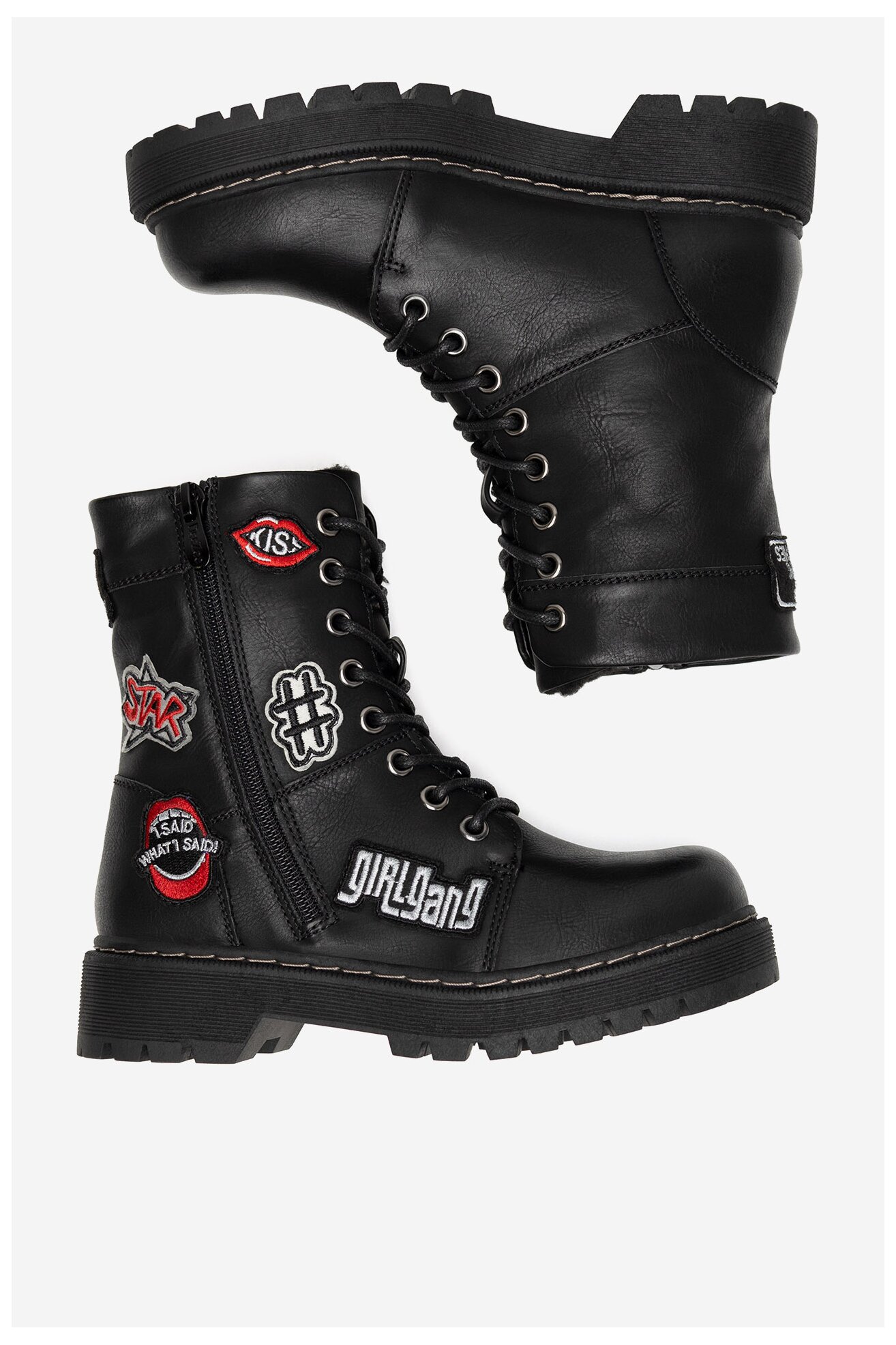 Trzewiki DeeZee CS2665-60 Czarny