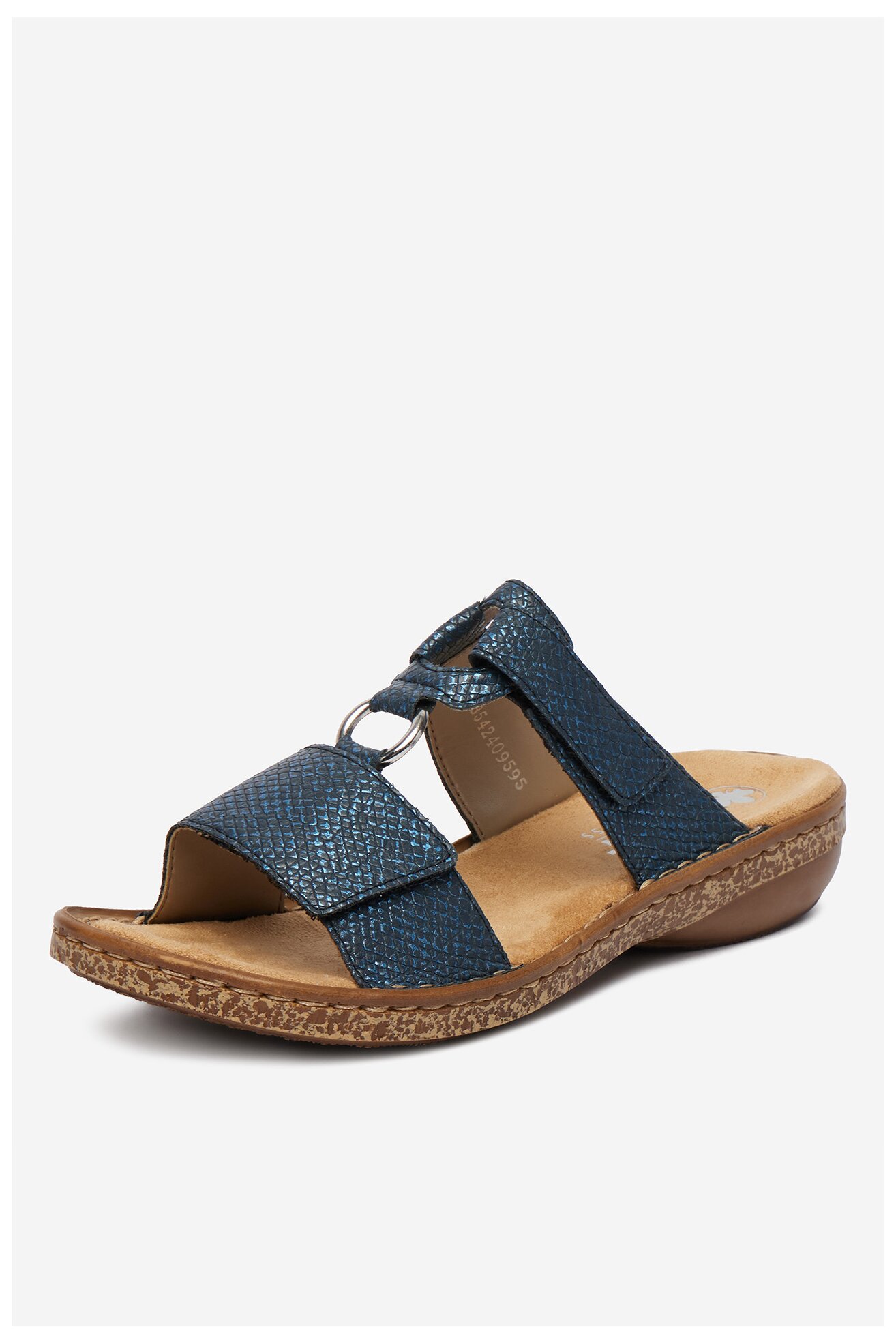 Klapki Rieker CEO-628P9-14 Granatowy