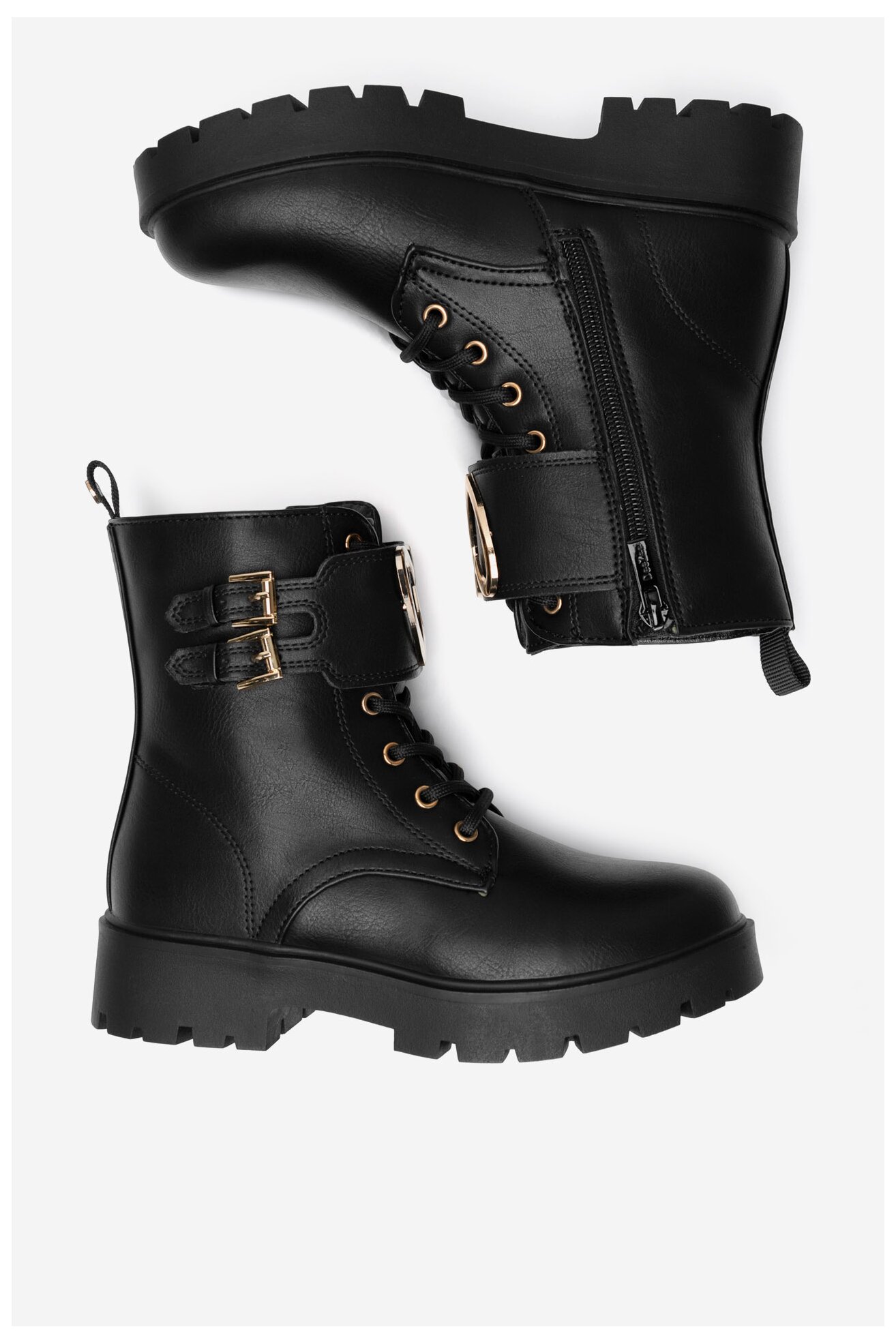 Trzewiki DeeZee CM231117-2 Czarny