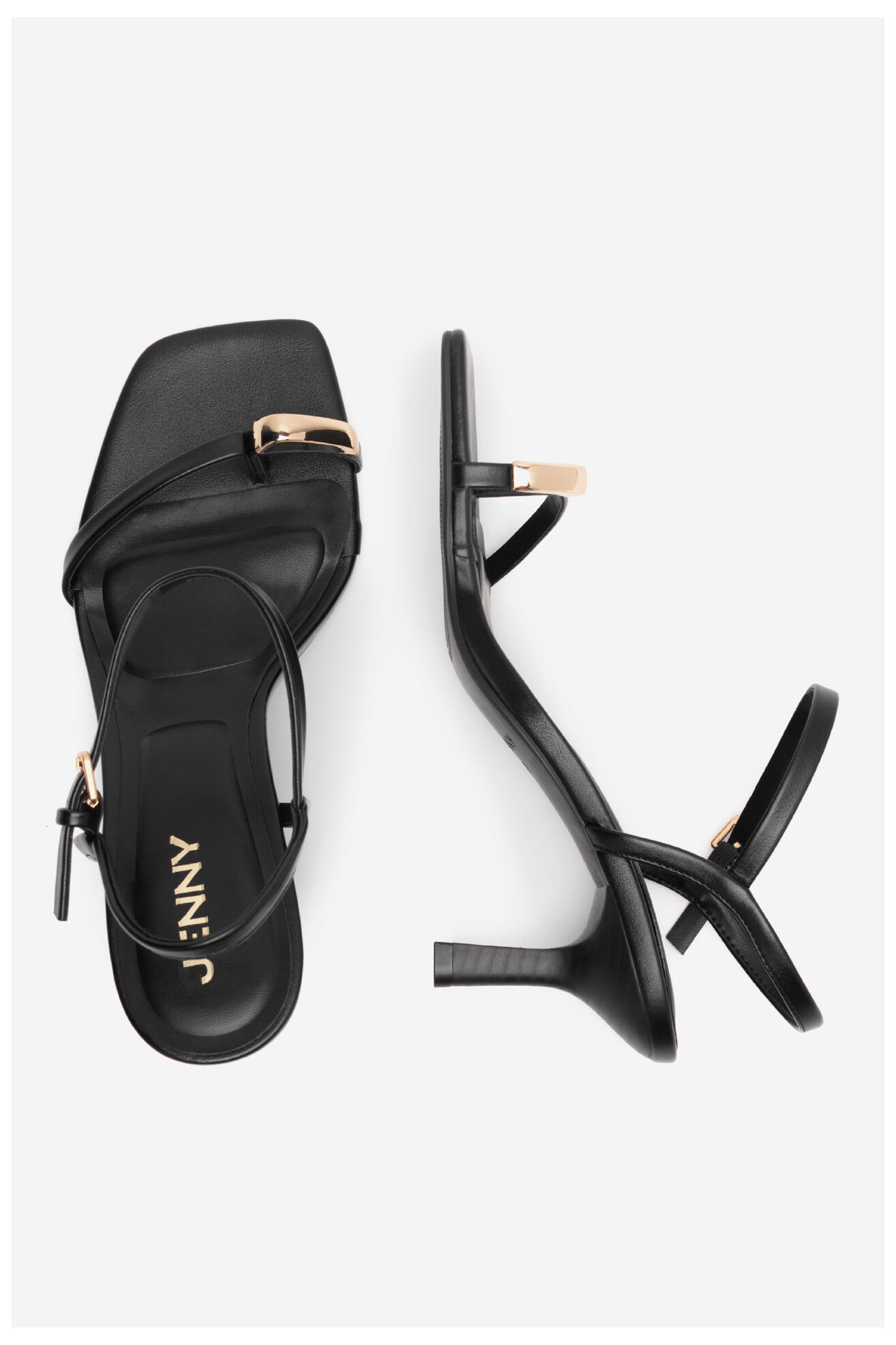 Sandały Jenny CD24073-1 Czarny