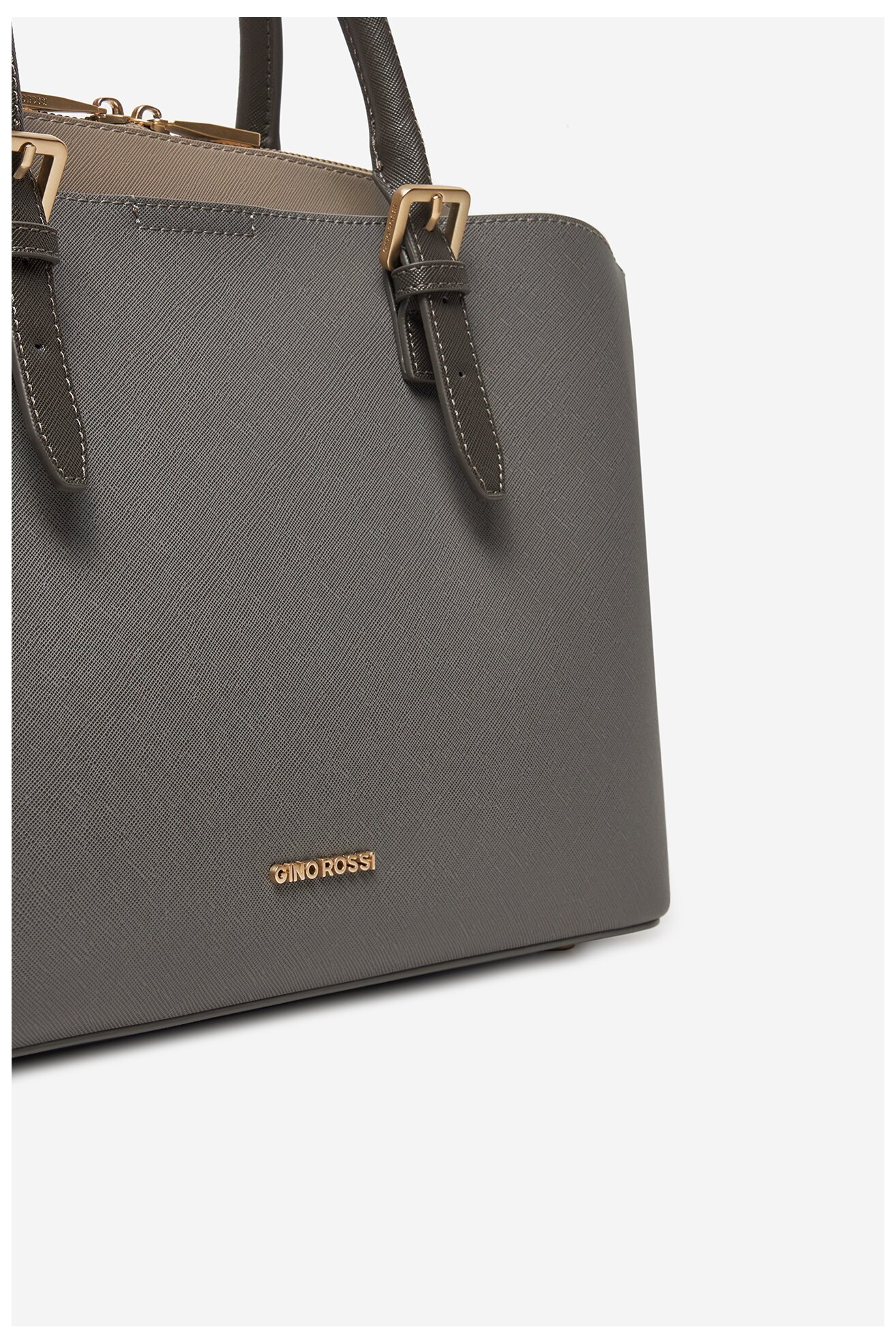 Kézitáska Gino Rossi RC-9694 SÖTÉTSZÜRKE