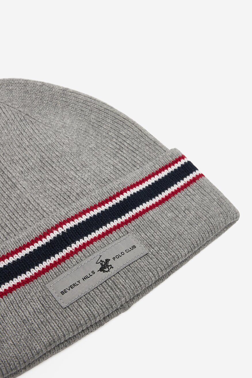 
                Muška kapa Beverly Hills Polo Club SIVA - 5906751366868