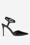 Pantofi cu toc EVA MINGE MONA-SLT1582-2 NEGRU