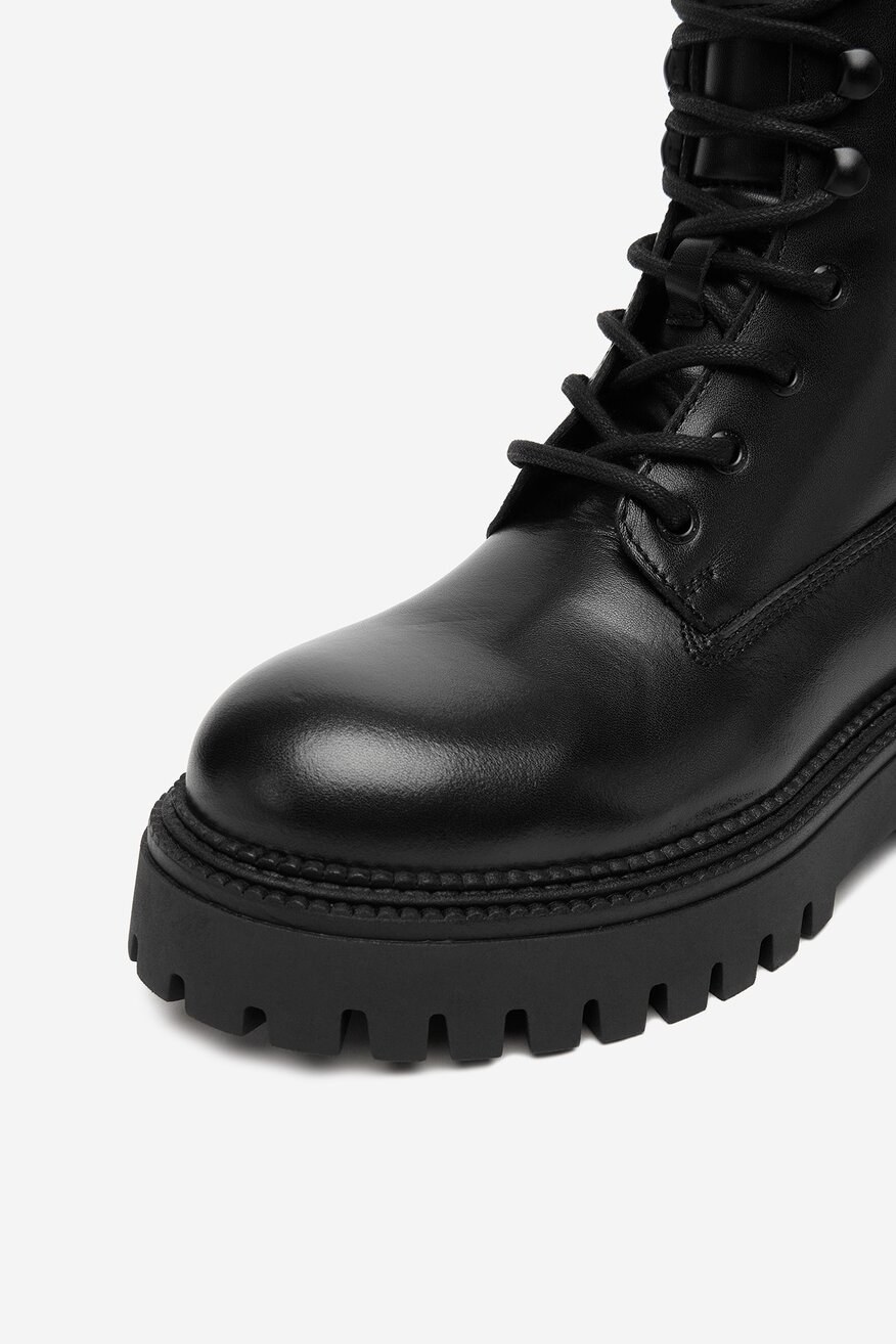 G-STAR RAW - Trzewiki skórzane ocieplane - 5906751314029