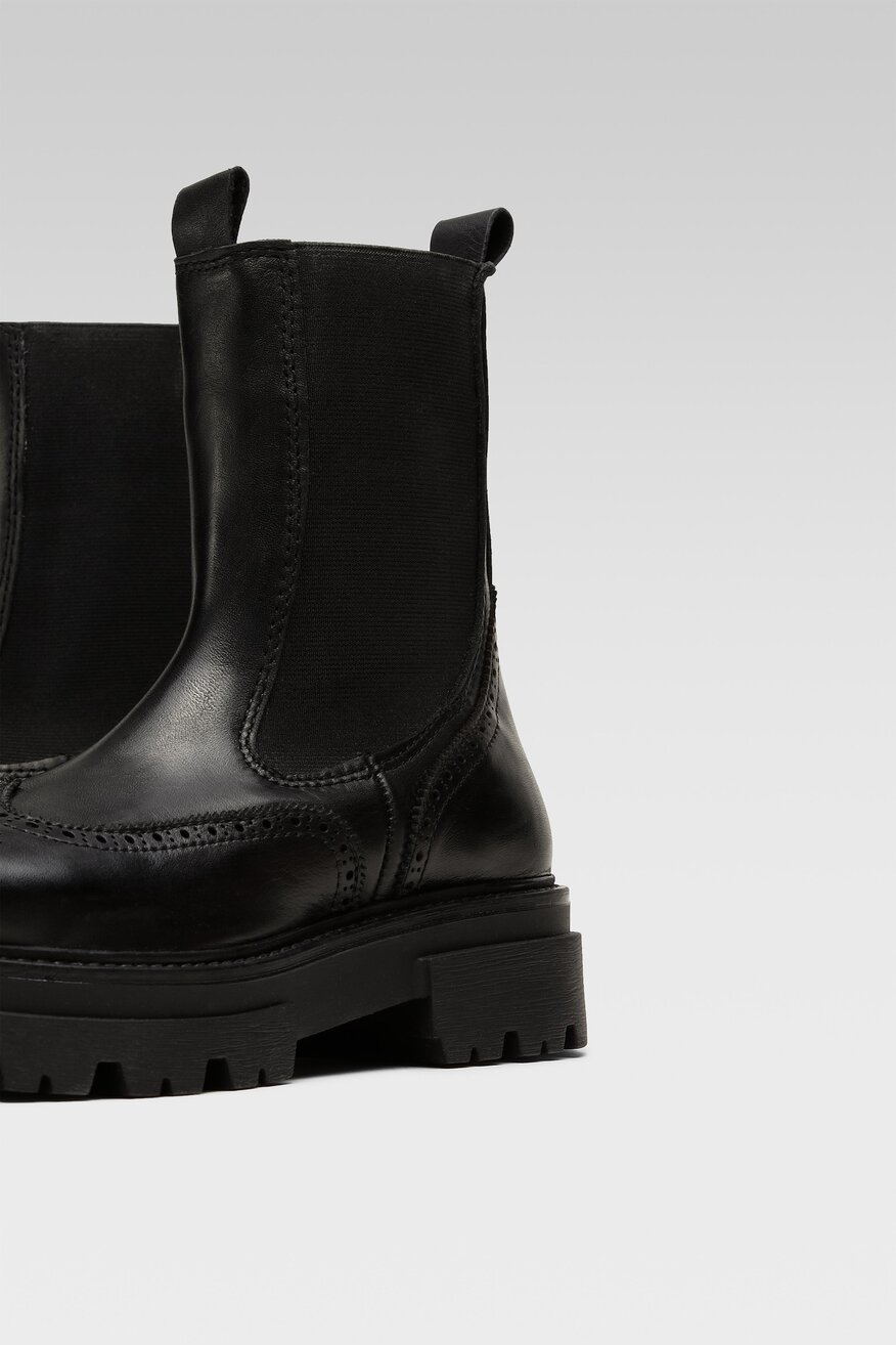 Inuovo - Botki skórzane ocieplane - 5904862224800