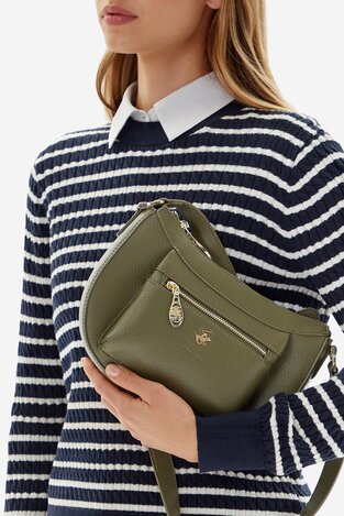 Сумка З Ремінцем Beverly Hills Polo Club C-BHPC-L-017-08 ЗЕЛЕНИЙ