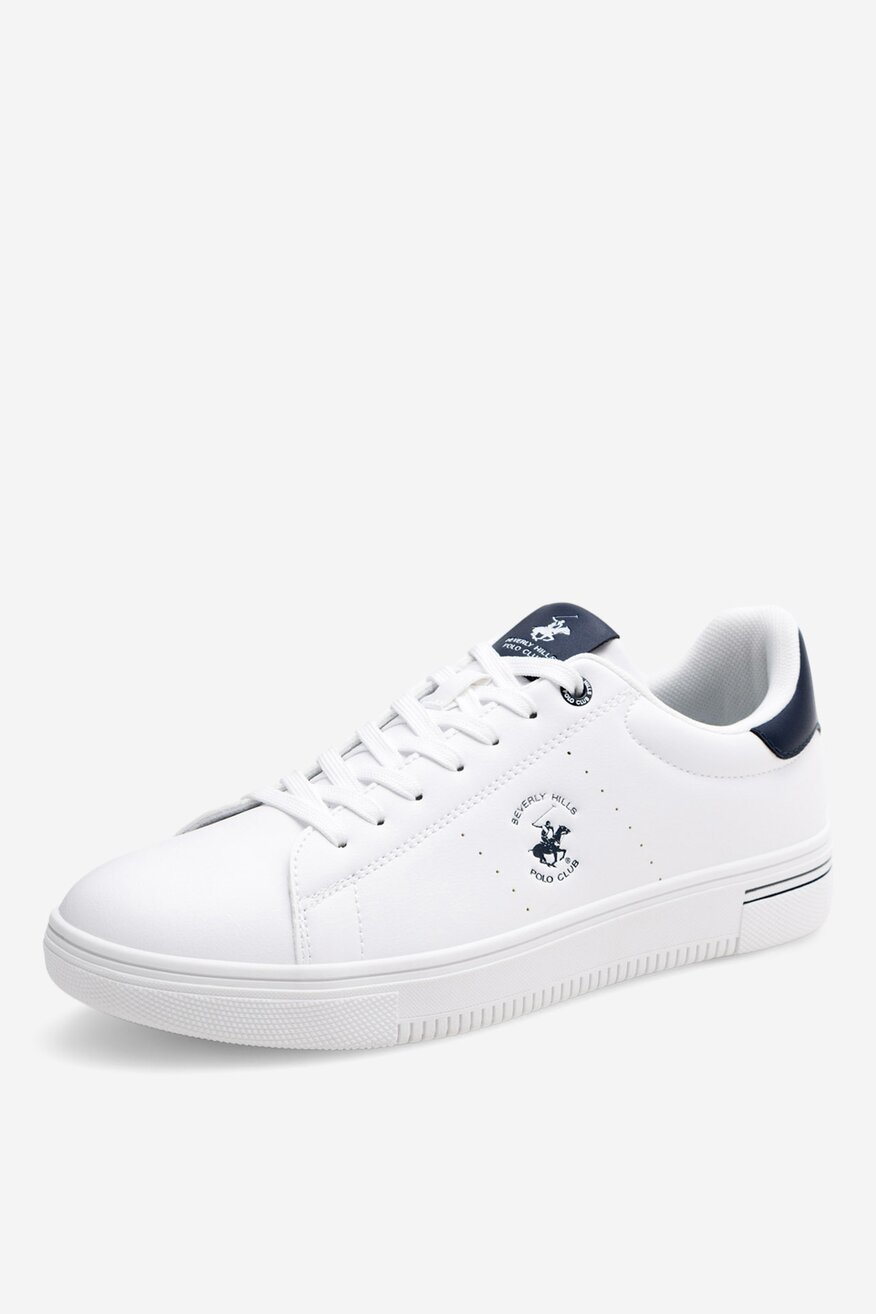 Sneakerși Beverly Hills Polo Club ALB - 5905588426486
