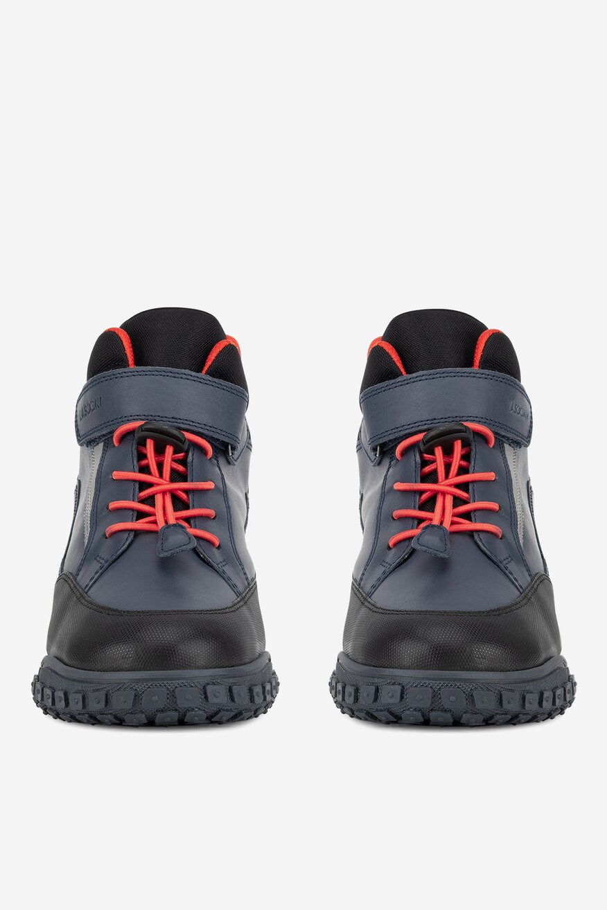 Šněrovací vyšší obuv Lasocki Young TMAVĚ MODRÁ - 5905588955351