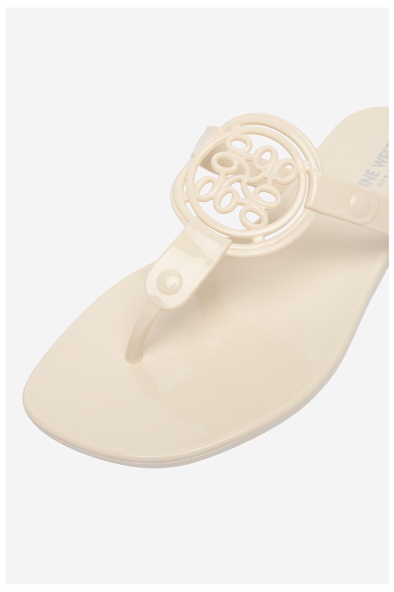 Klapki NINE WEST CEO-CT0906-1 Kremowy