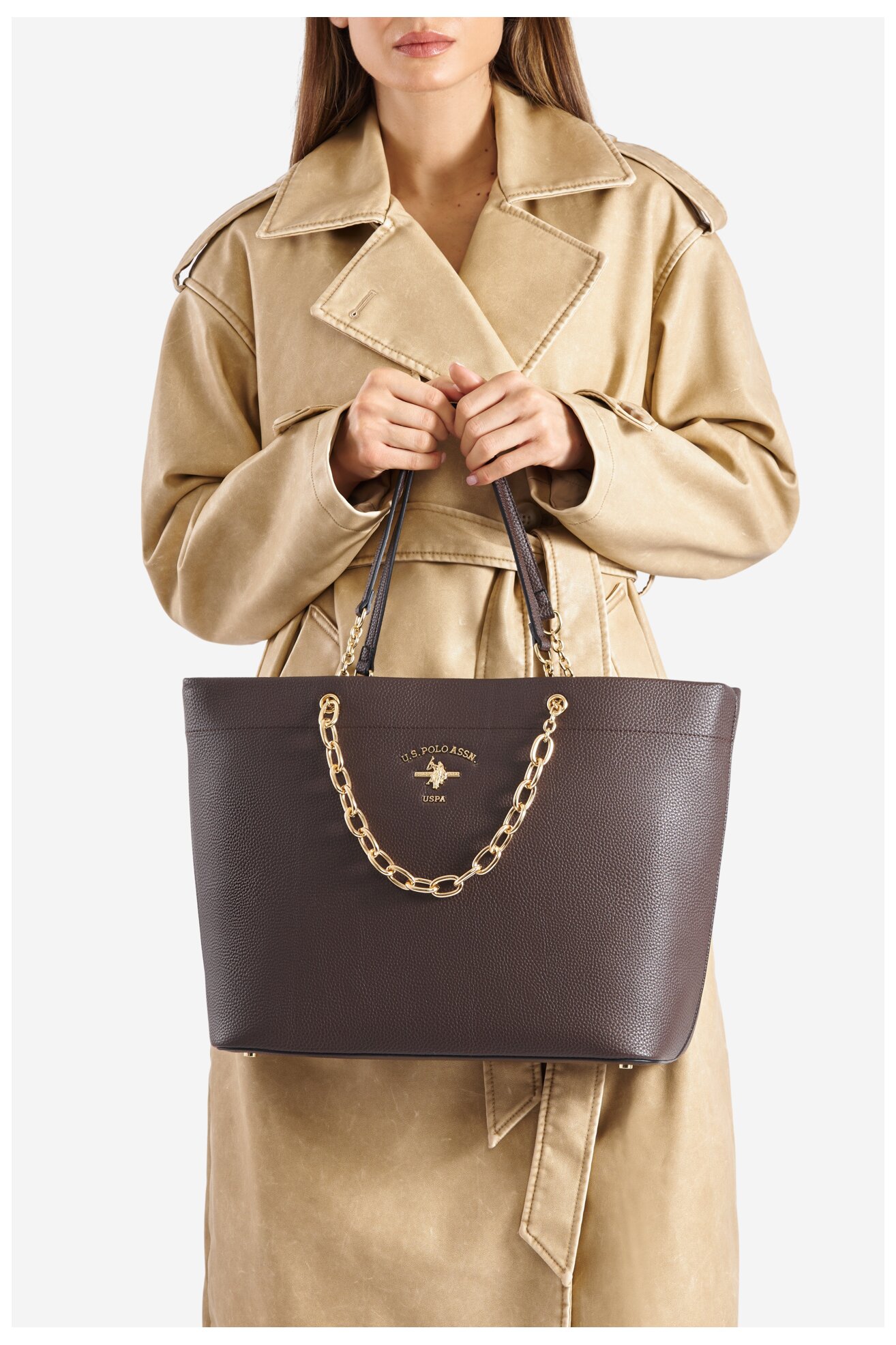 Torba U.S. POLO ASSN. BEUXT6369WVP BRAON