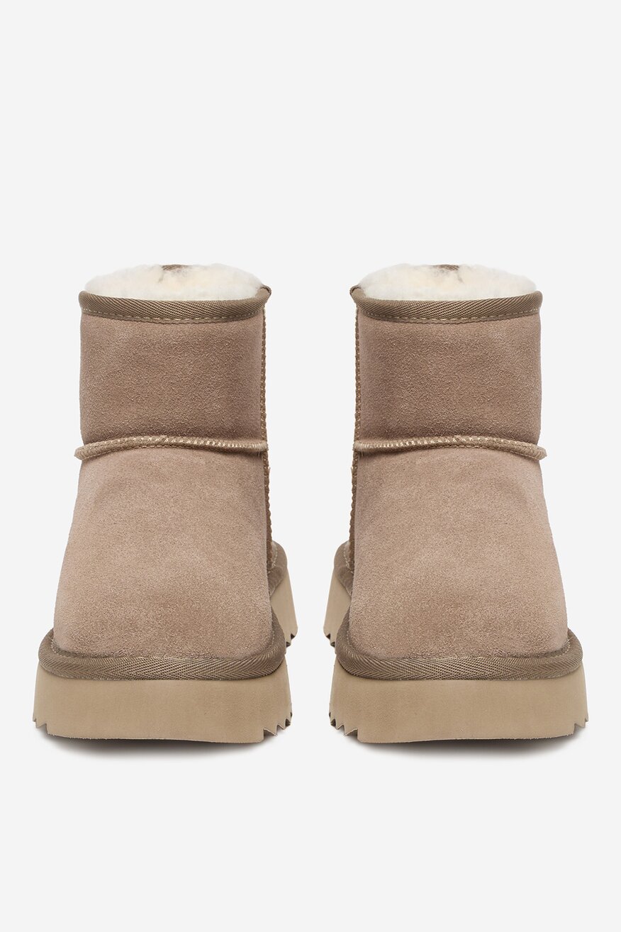 NINE WEST - Śniegowce zamszowe ocieplane - 5906751474600