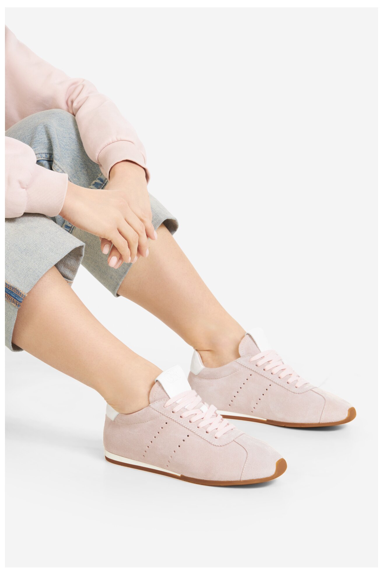 Sneakers Gino Rossi AYA-110125 Różowy jasny