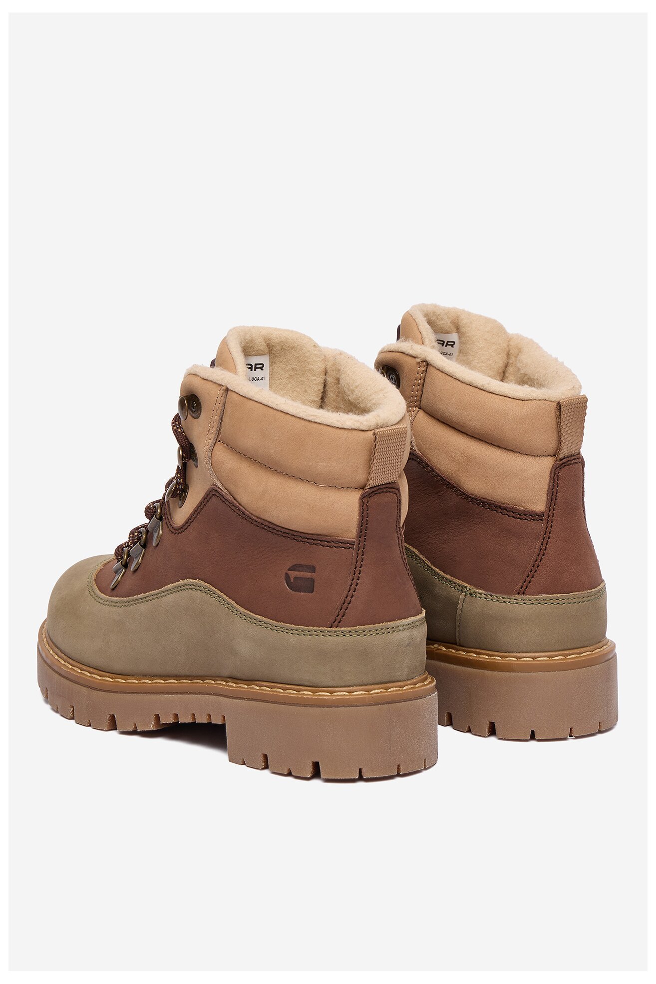 Trzewiki G-STAR RAW EO CI12-LUCA-01 Brązowy