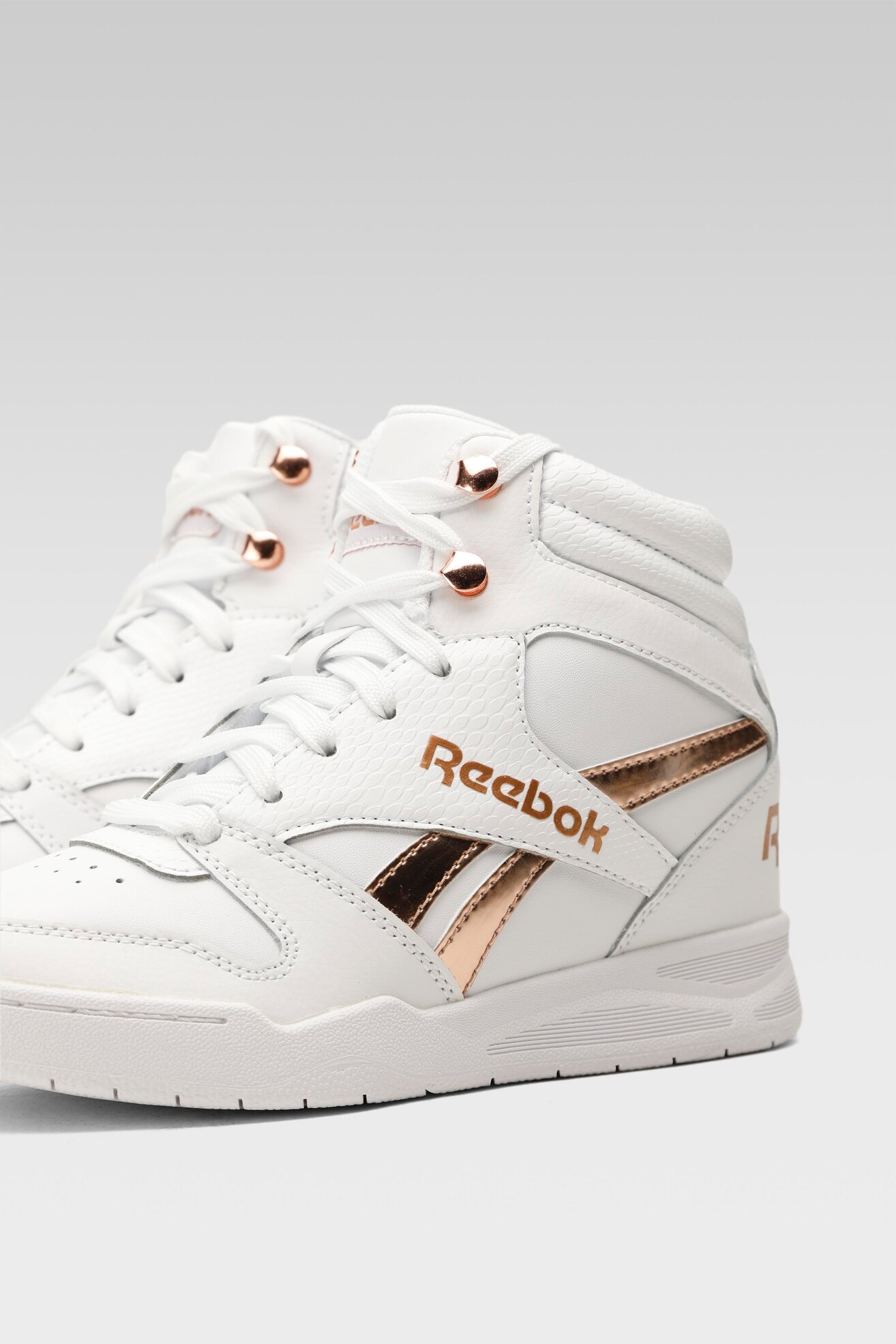 Obuwie sportowe Reebok ROYAL BB4500 HI WEDGE GZ0192 Biały
