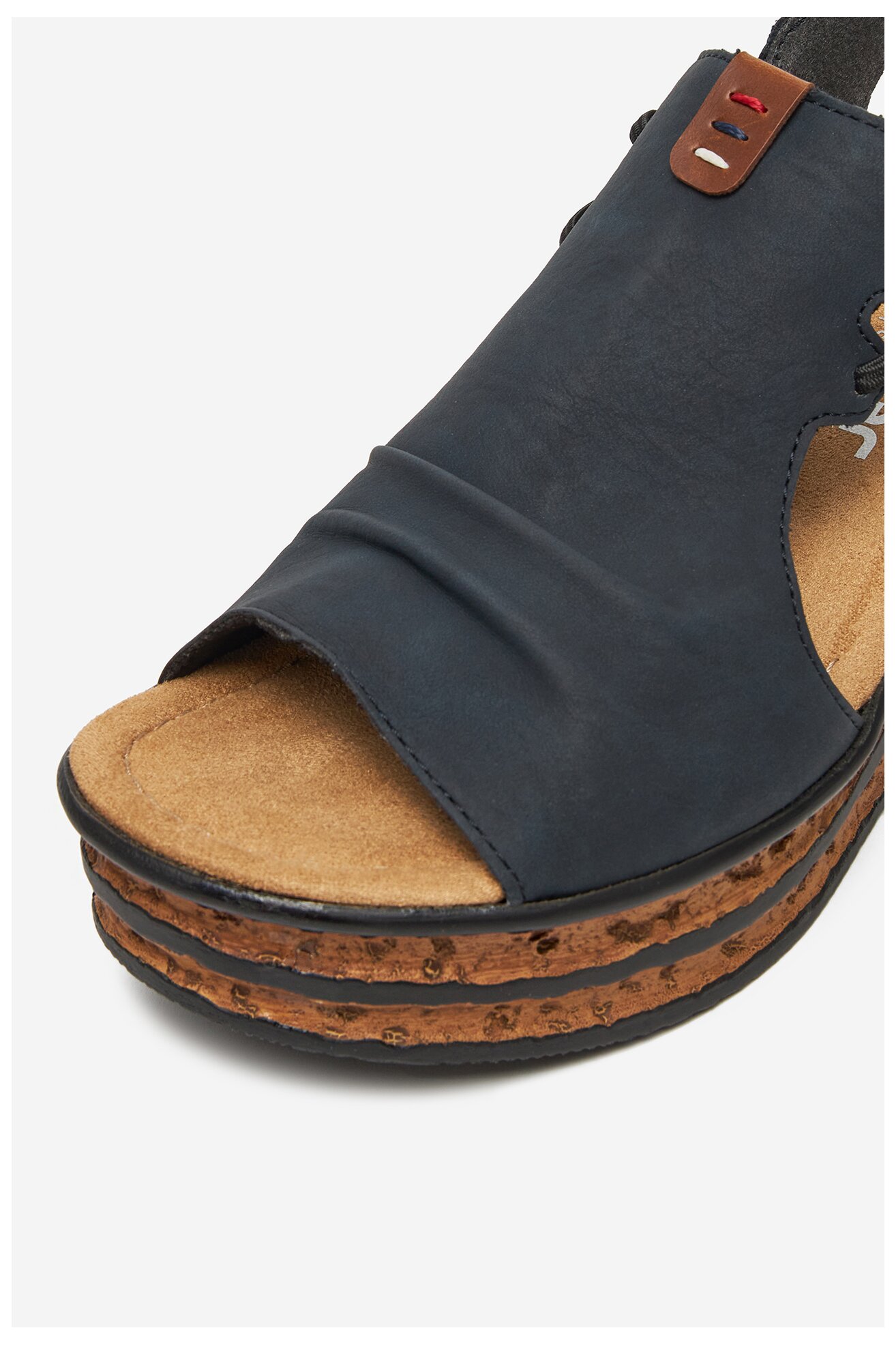 Sandały Rieker CEO-68175-14 Granatowy ciemny