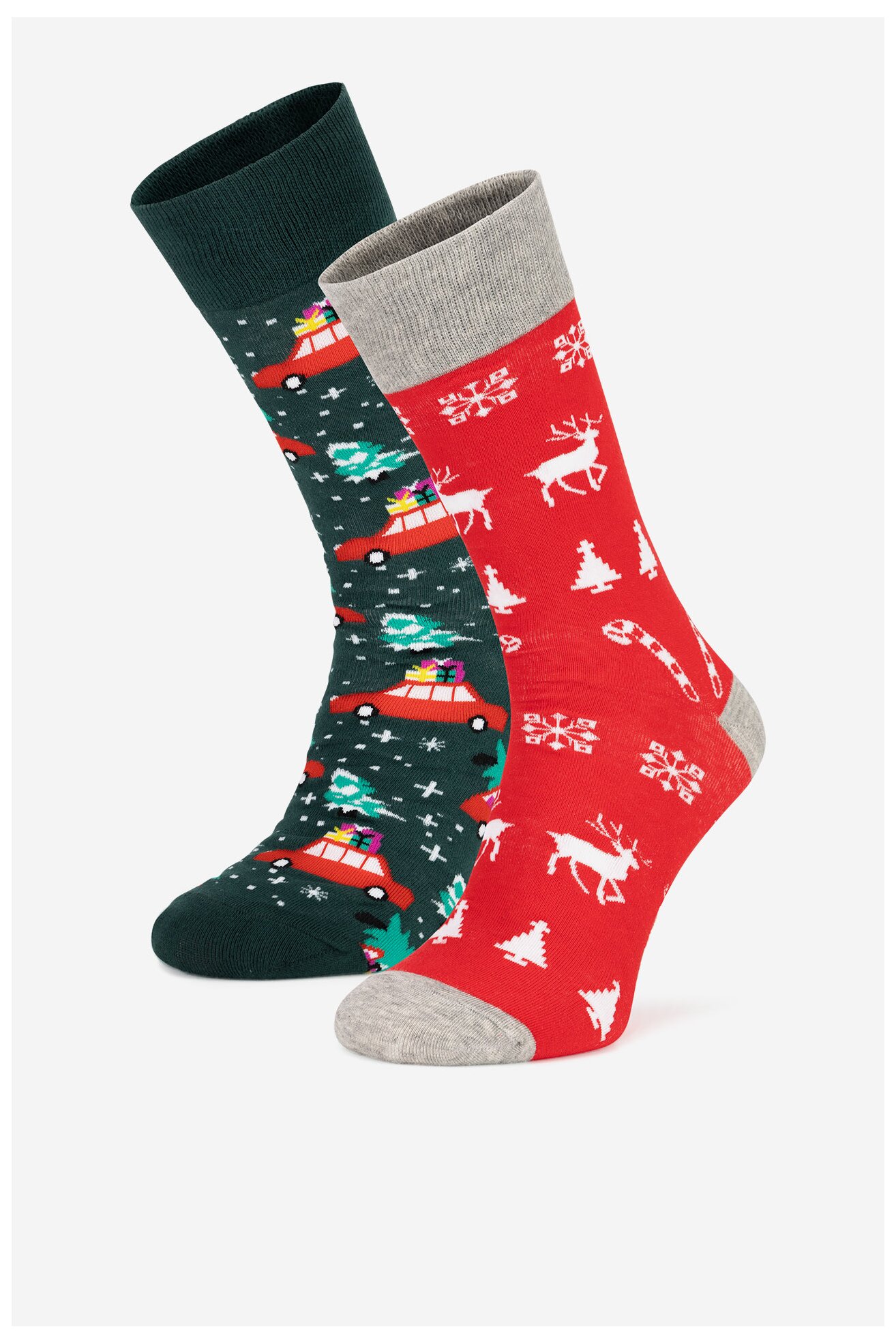 Чорапи Lasocki 2MB-004-AW24 (2-PACK) ЗЕЛЕН