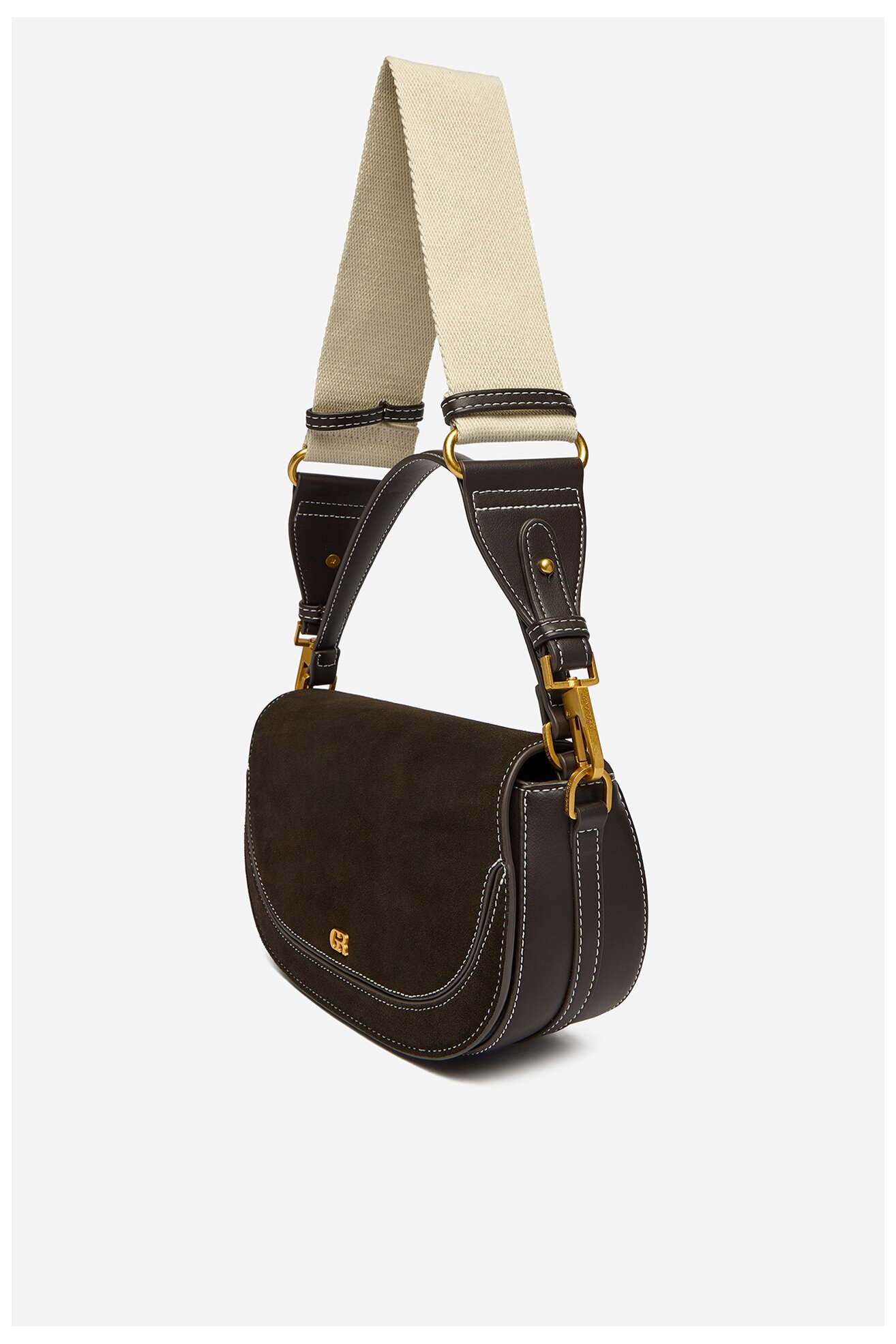 Сумка З Ремінцем Gino Rossi EO-LUIZA КОРИЧНЕВИЙ