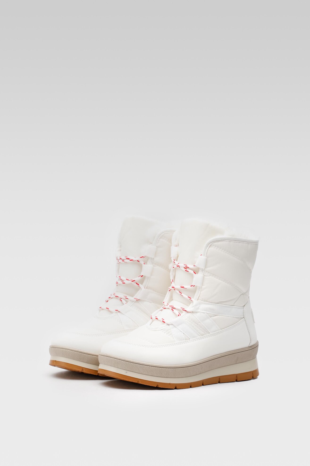 Botki Nylon Red TS5332-01 Biały