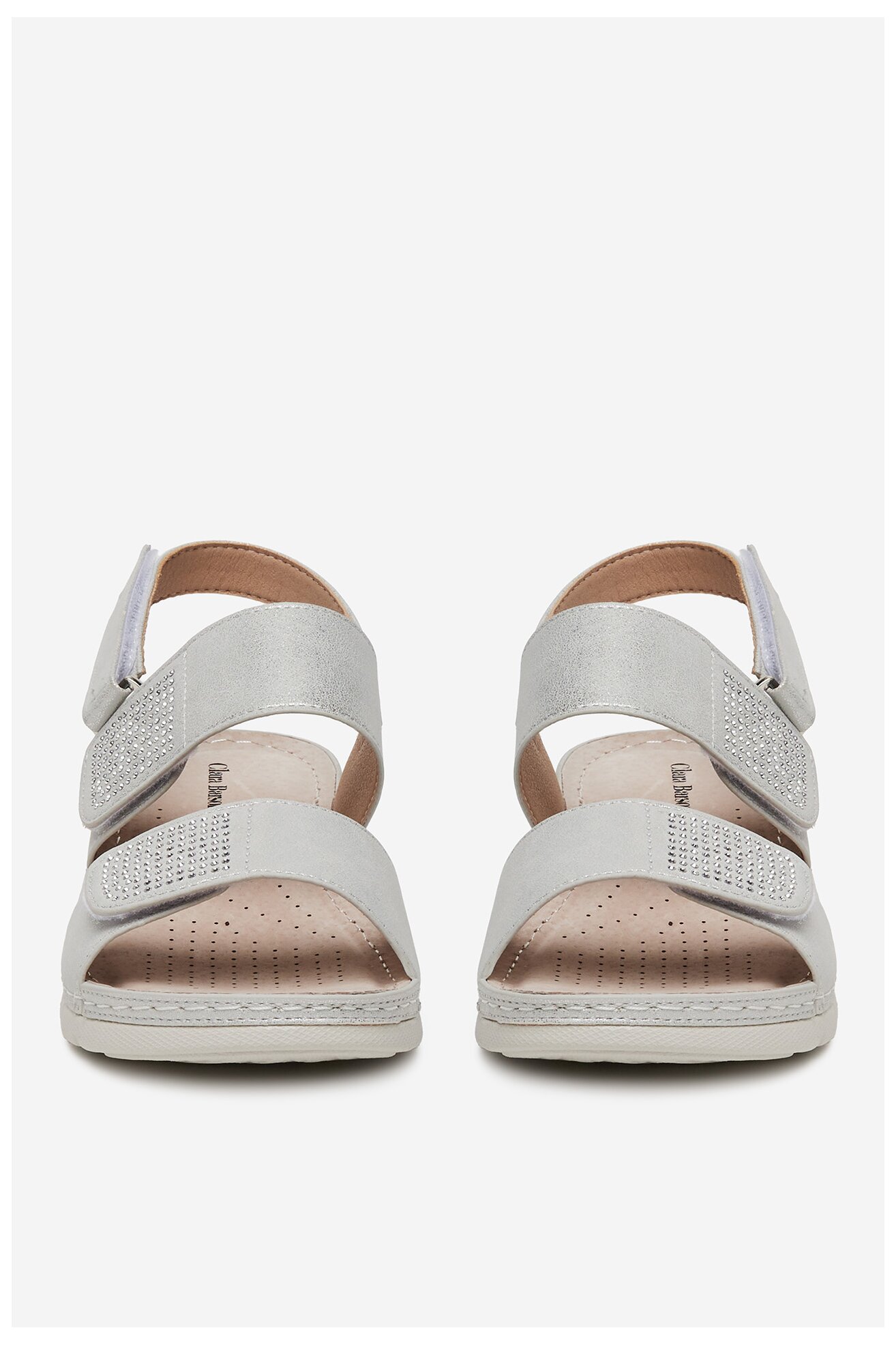 Сандали Clara Barson WS040801-01 СРЕБРИСТ