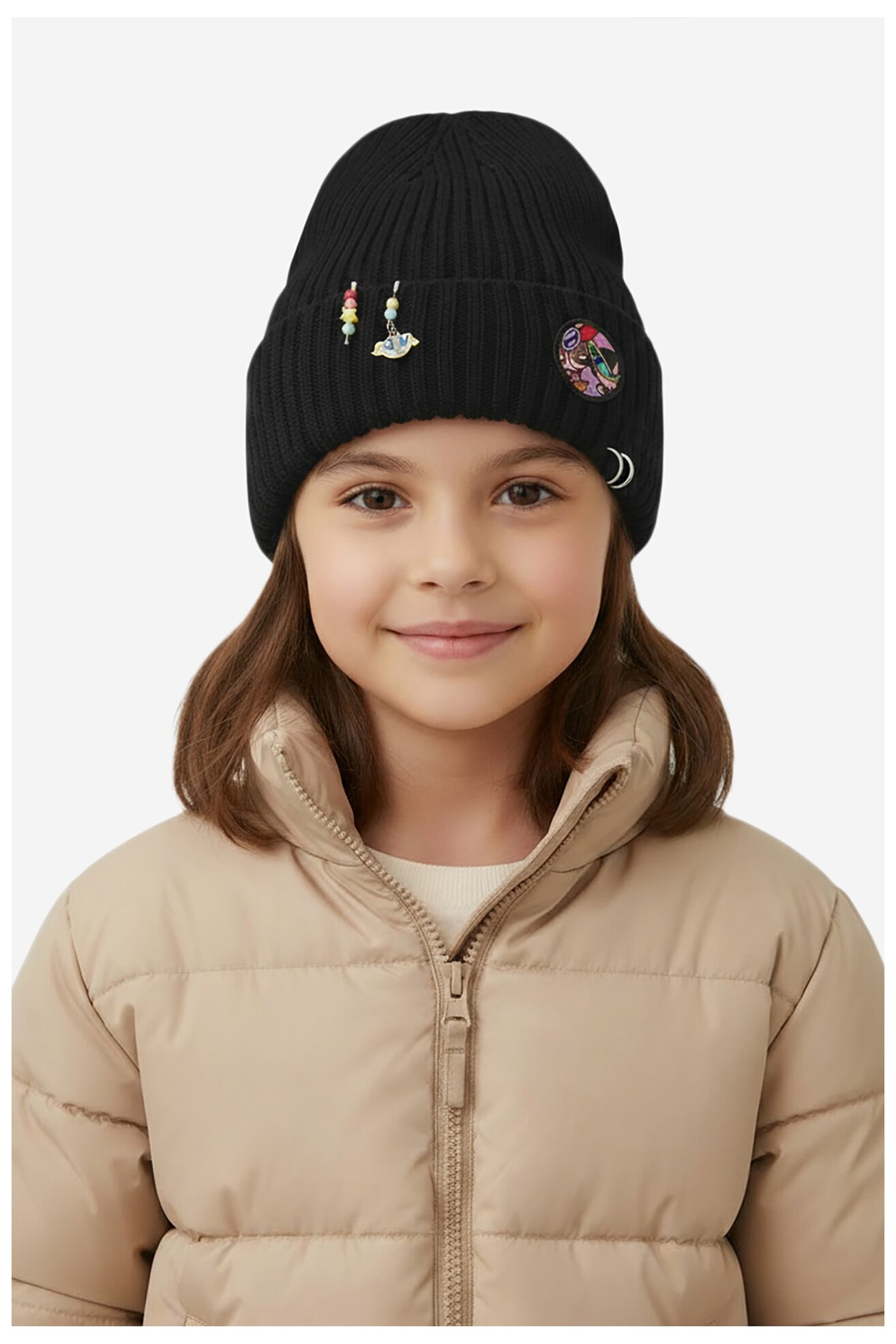 Gyerek sapka POWERPUFF GIRLS CEO-ACCCS-AW25-321PPG FEKETE