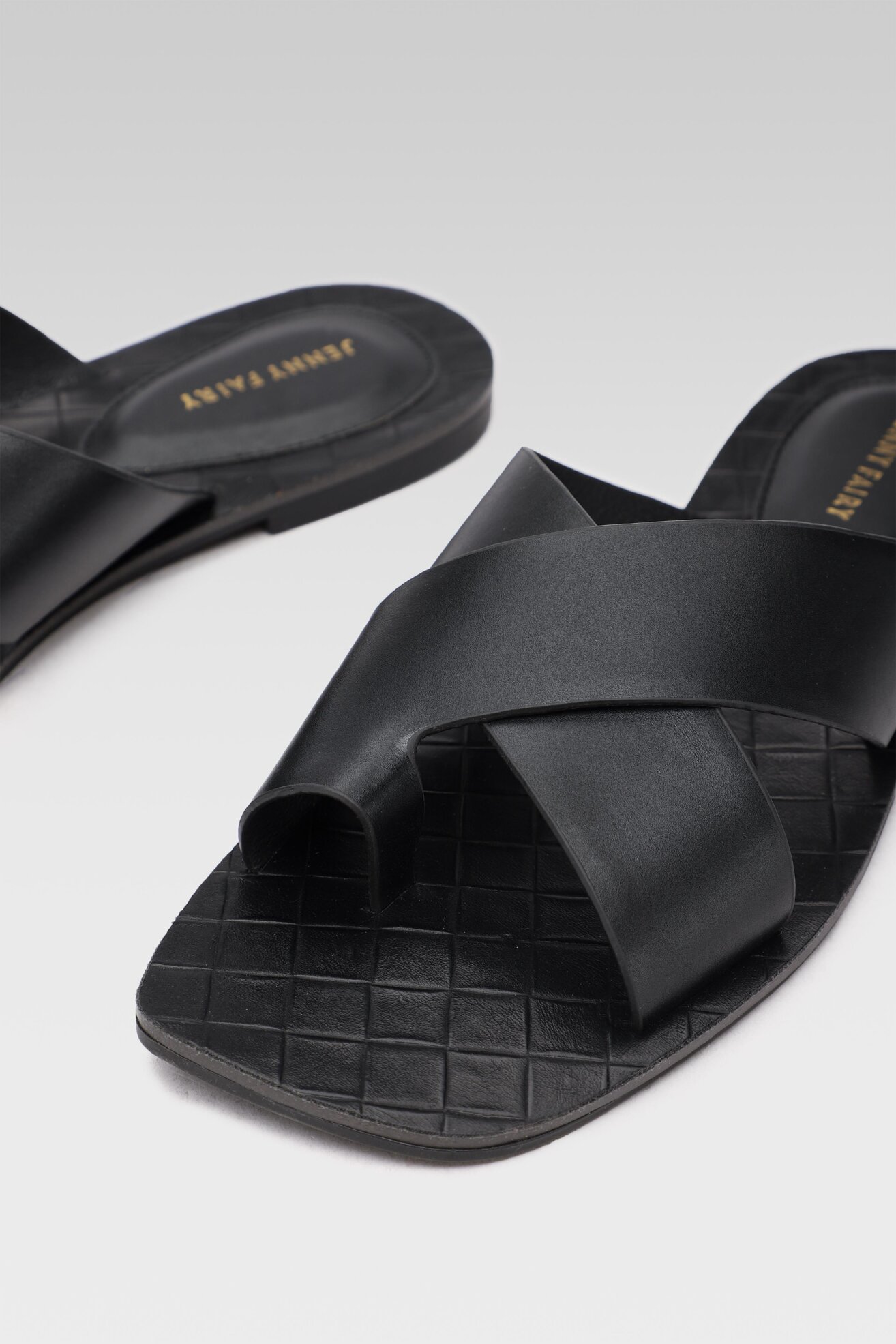 Klapki Jenny Fairy LS5543-01 Czarny