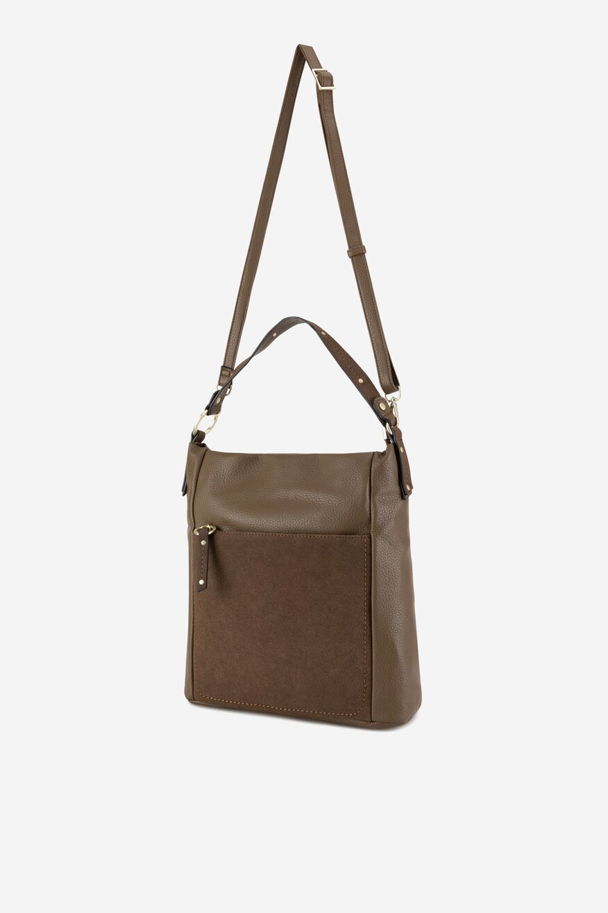 Дамска чанта Lasocki КАКИ - 5905588831945