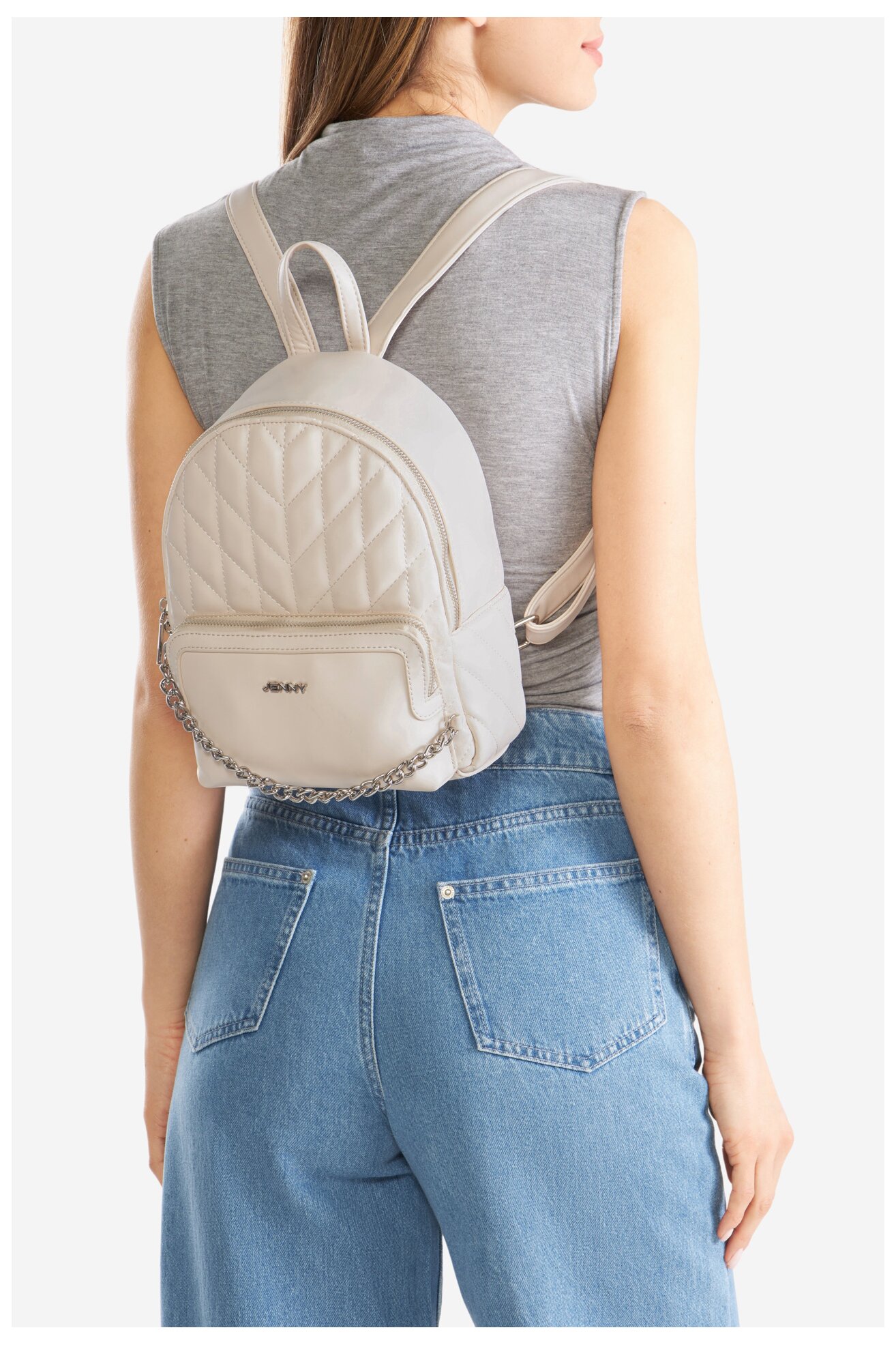 Plecak Jenny JNY-M-012-07 Beżowy