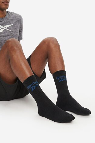 Čarape Reebok R0258-SS24 (3-PACK) CRNA