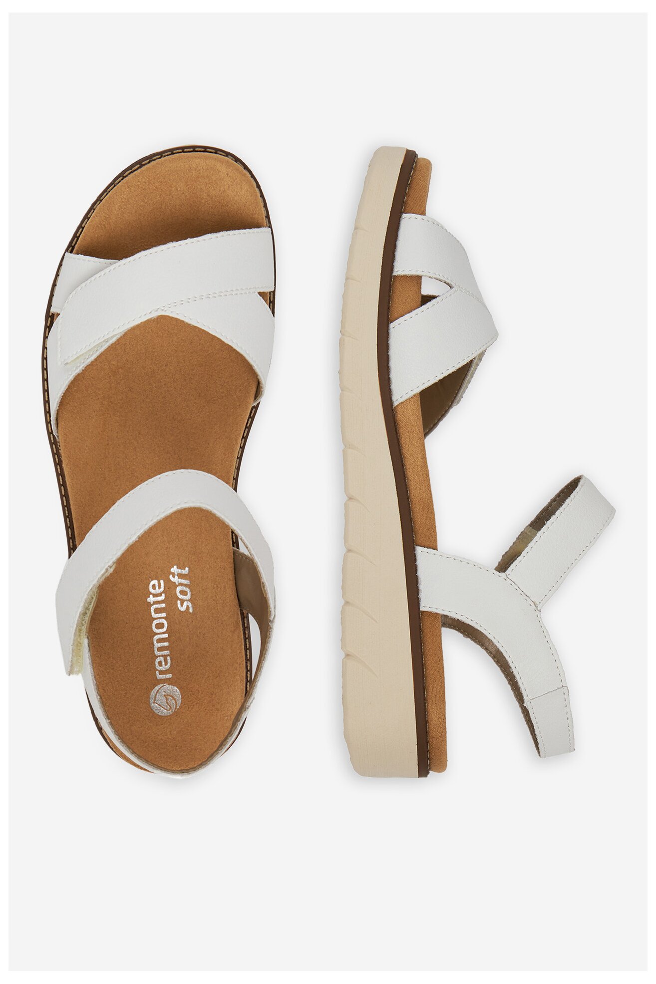 Sandały Remonte D2049-83 Biały