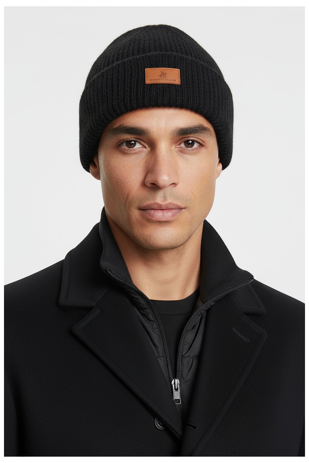 Muška kapa Beverly Hills Polo Club CEO-BHPC-M3-001-AW25 CRNA