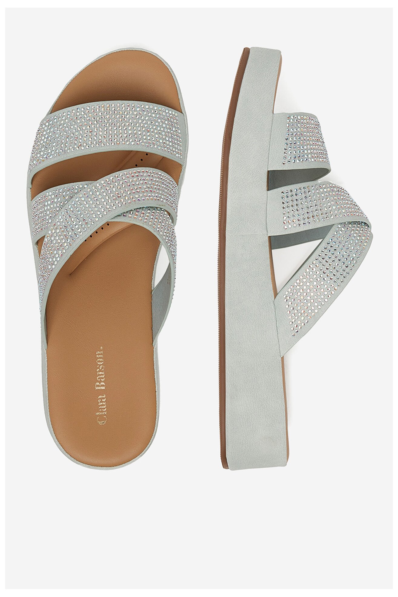 Șlapi Clara Barson R23SS06671 ALBASTRU DESCHIS