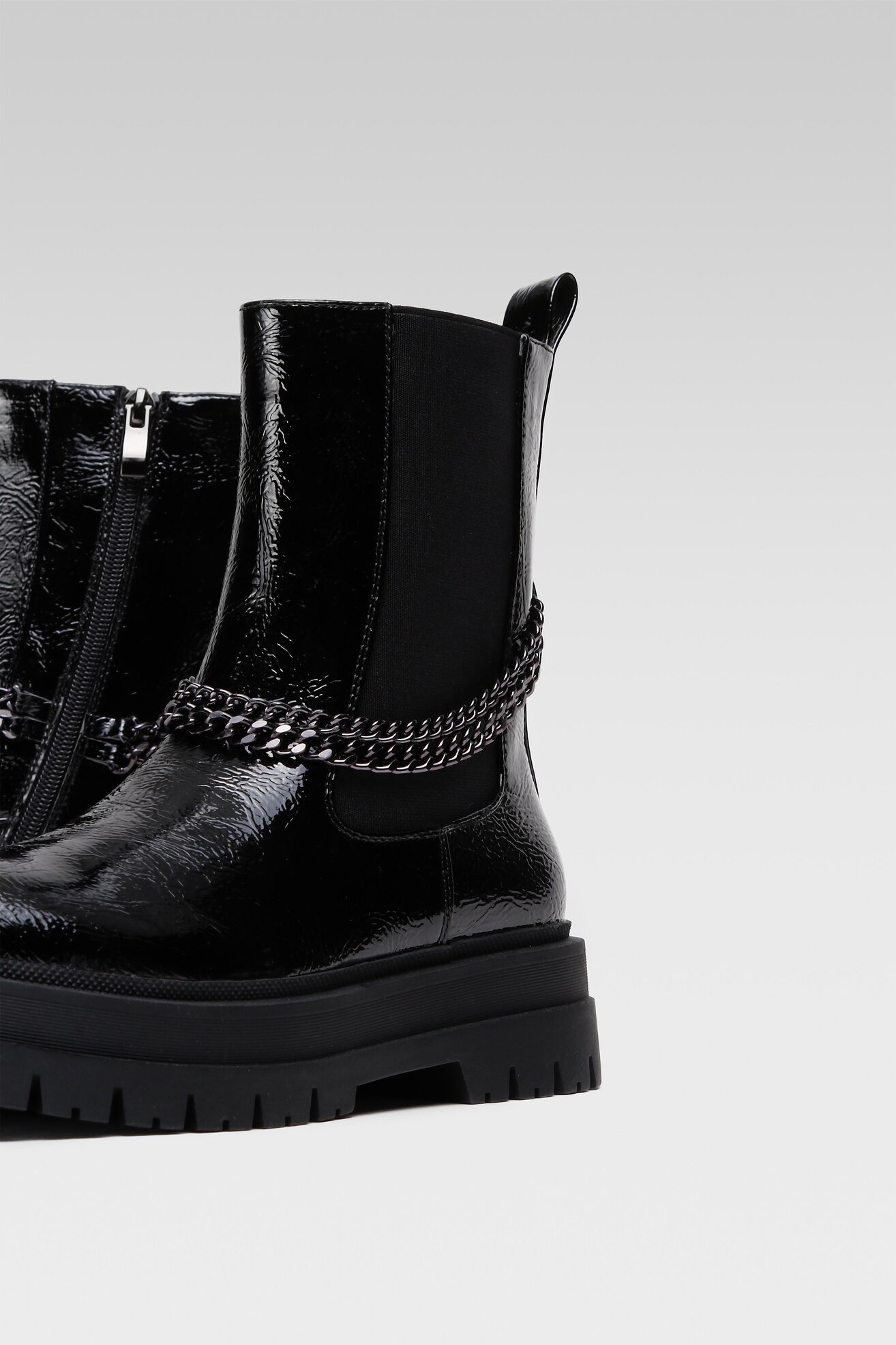 Botki DeeZee H13119-4 Czarny