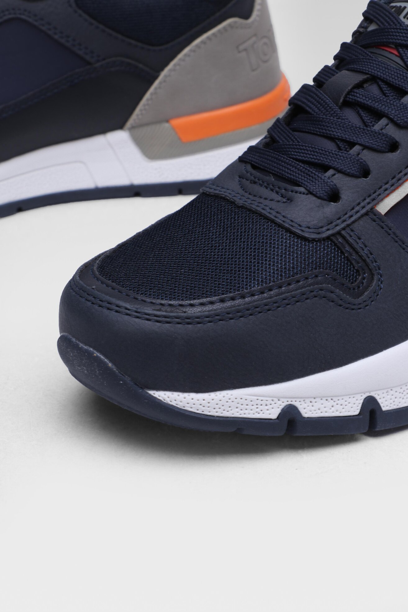 Półbuty Tom Tailor 118340200 Granatowy