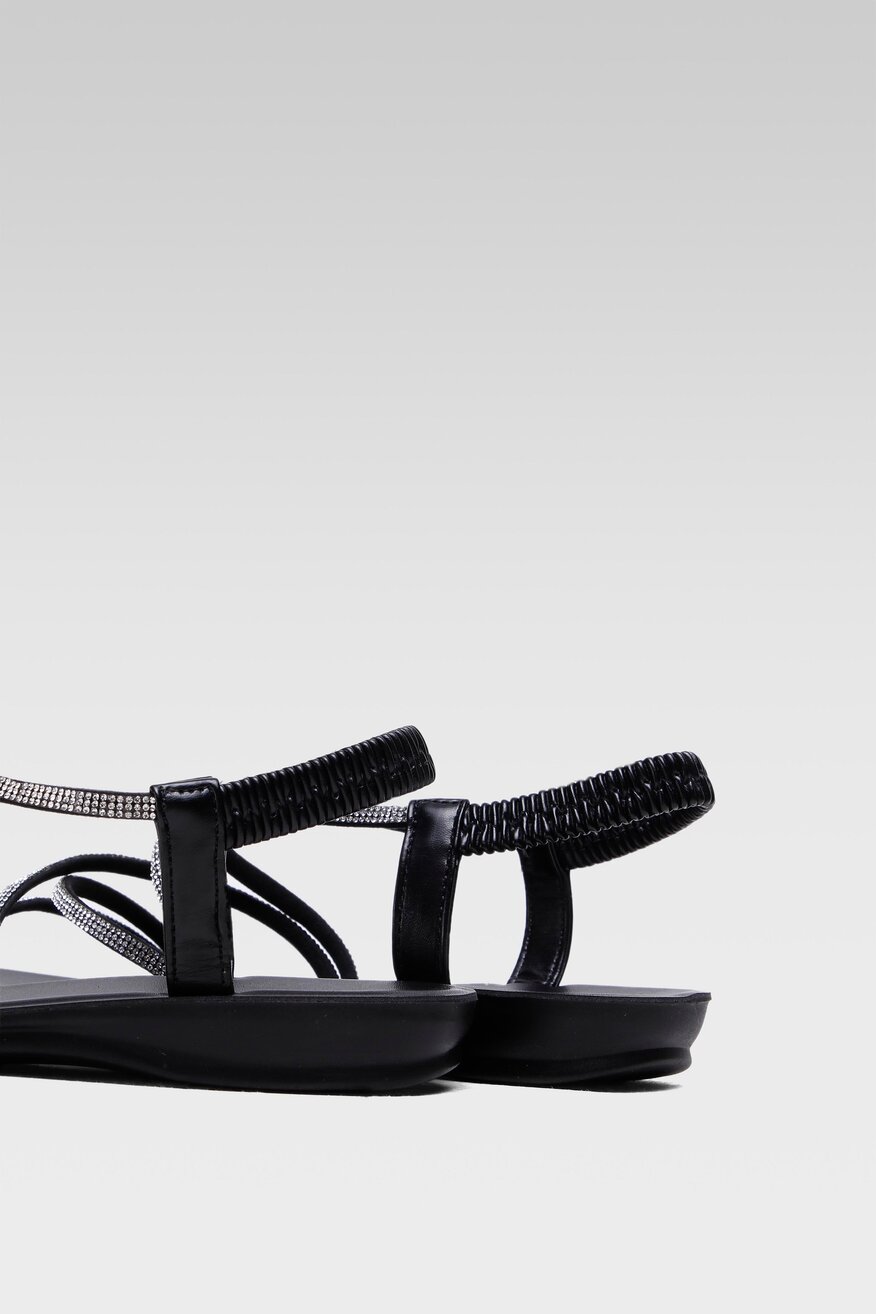 
                Bassano - Sandały z cyrkoniami - 5904248630867