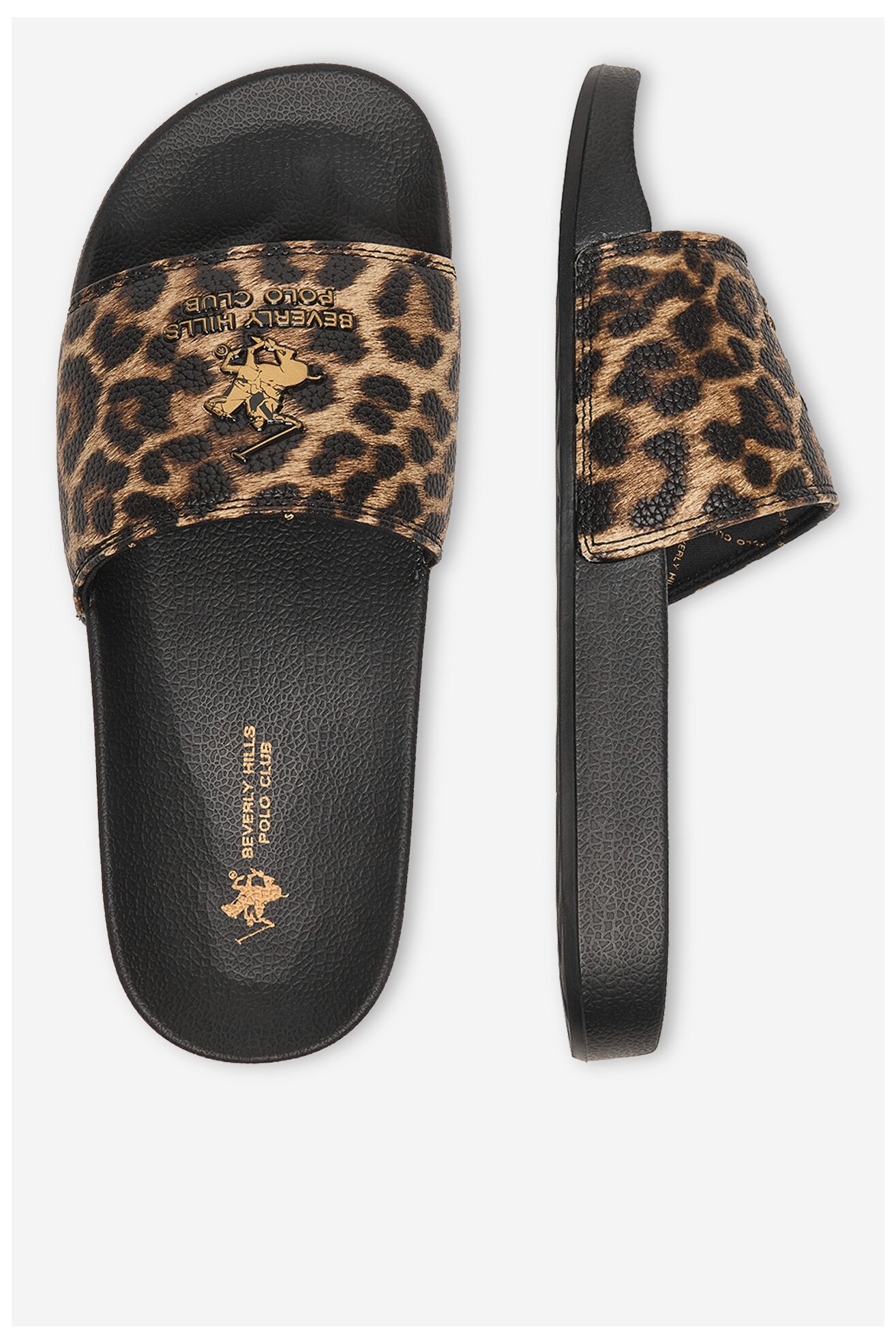 Шльопанець для басейну Beverly Hills Polo Club CEOWB-864084 КОРИЧНЕВИЙ