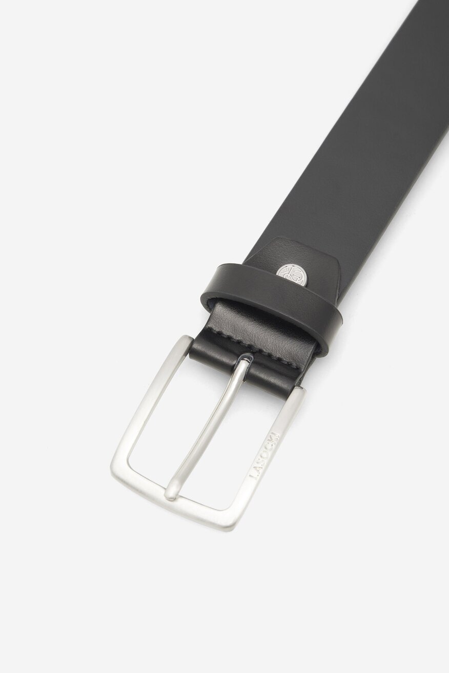 
                Lasocki - Pasek męski skórzany - 5905588406402