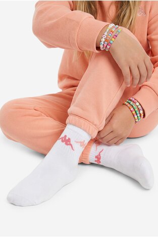 Čarape Kappa CEO_KR_KAPPA_DZ001_W_AW25 (3 -PACK) BELA