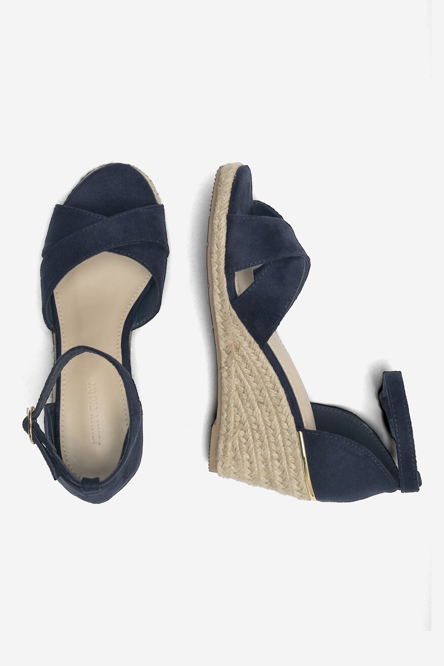 
                Jenny Fairy - Sandały granatowe - 5904862744643