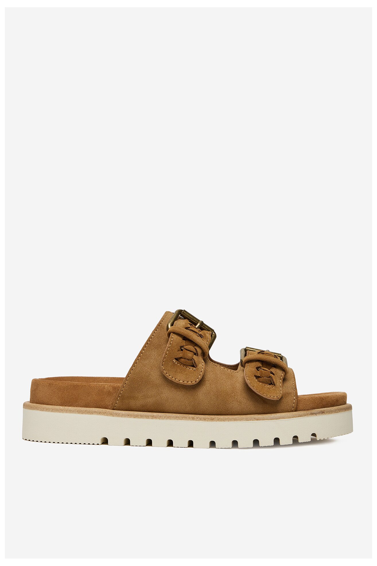 Klapki Mustang 1461-711 Brązowy jasny