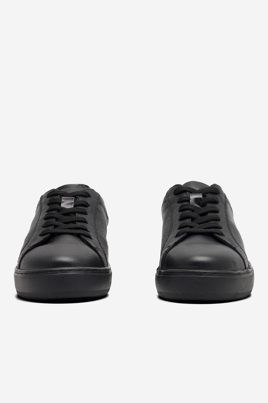 
                Sarah Karen - Skórzane półbuty czarne - 5904862823089