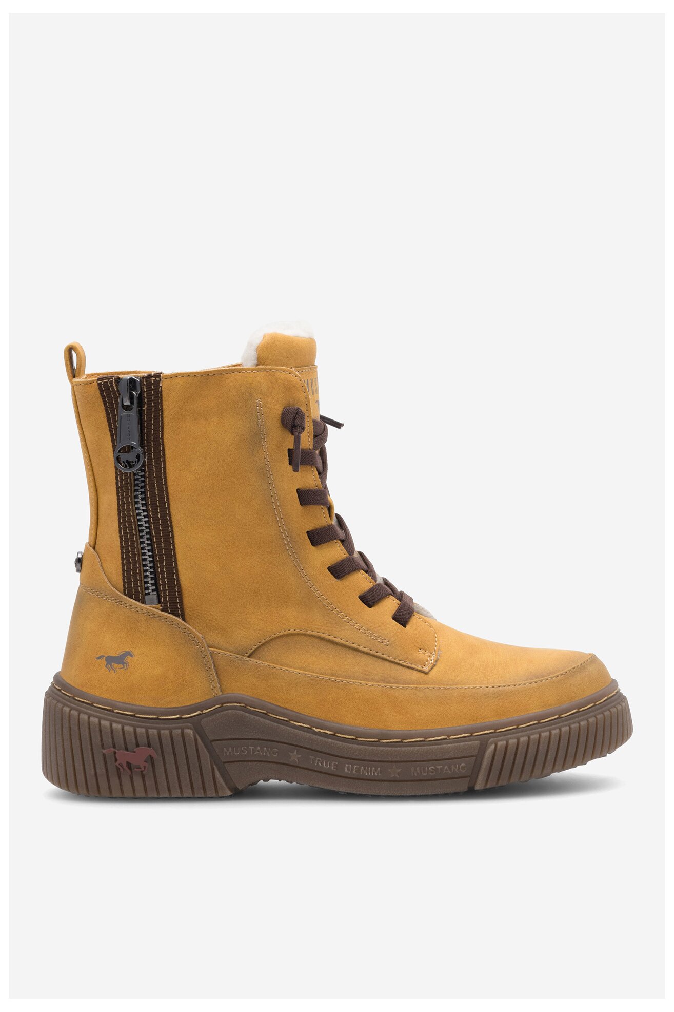 Trzewiki Mustang 1436-604 Żółty