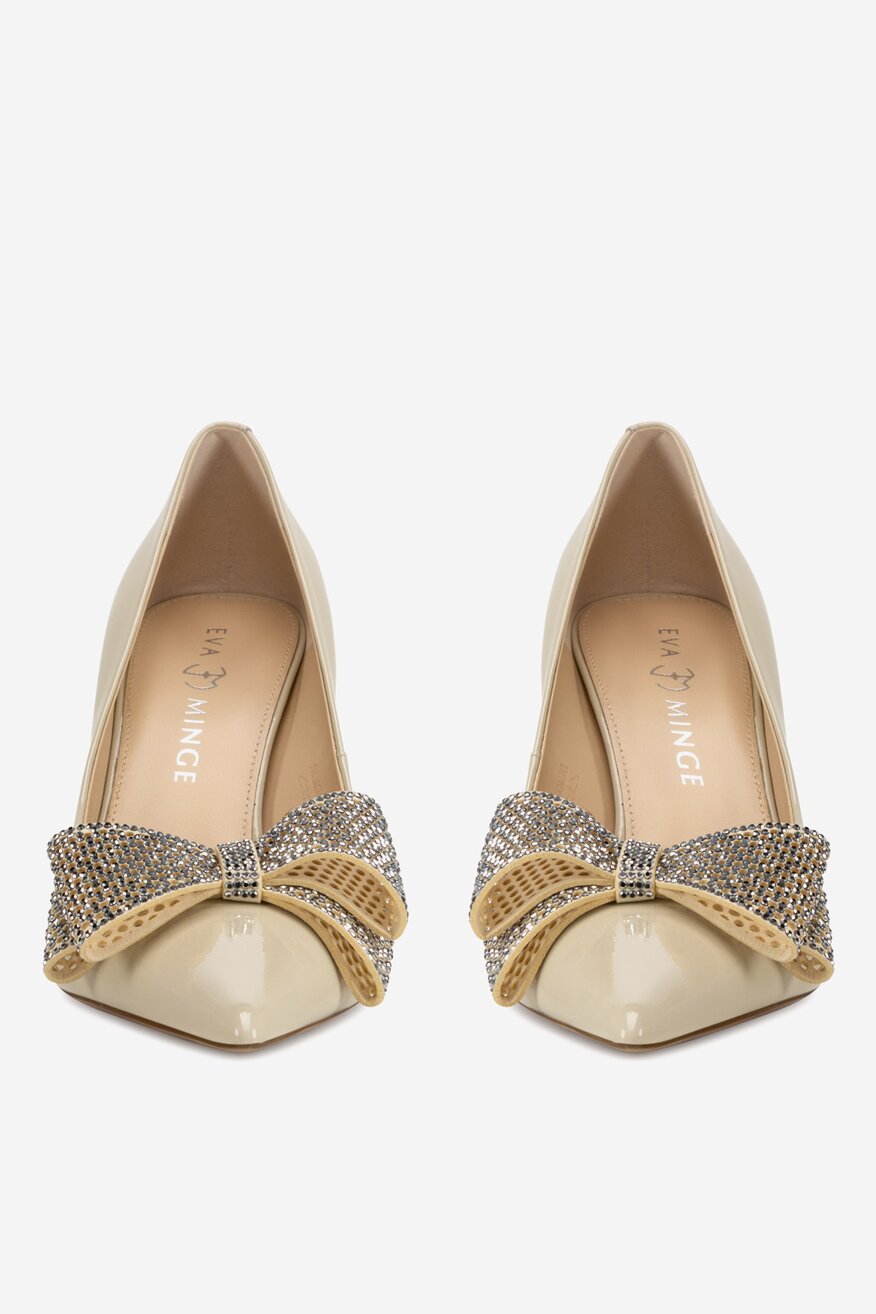 
                EVA MINGE - Czółenka skórzane - 5906751676776