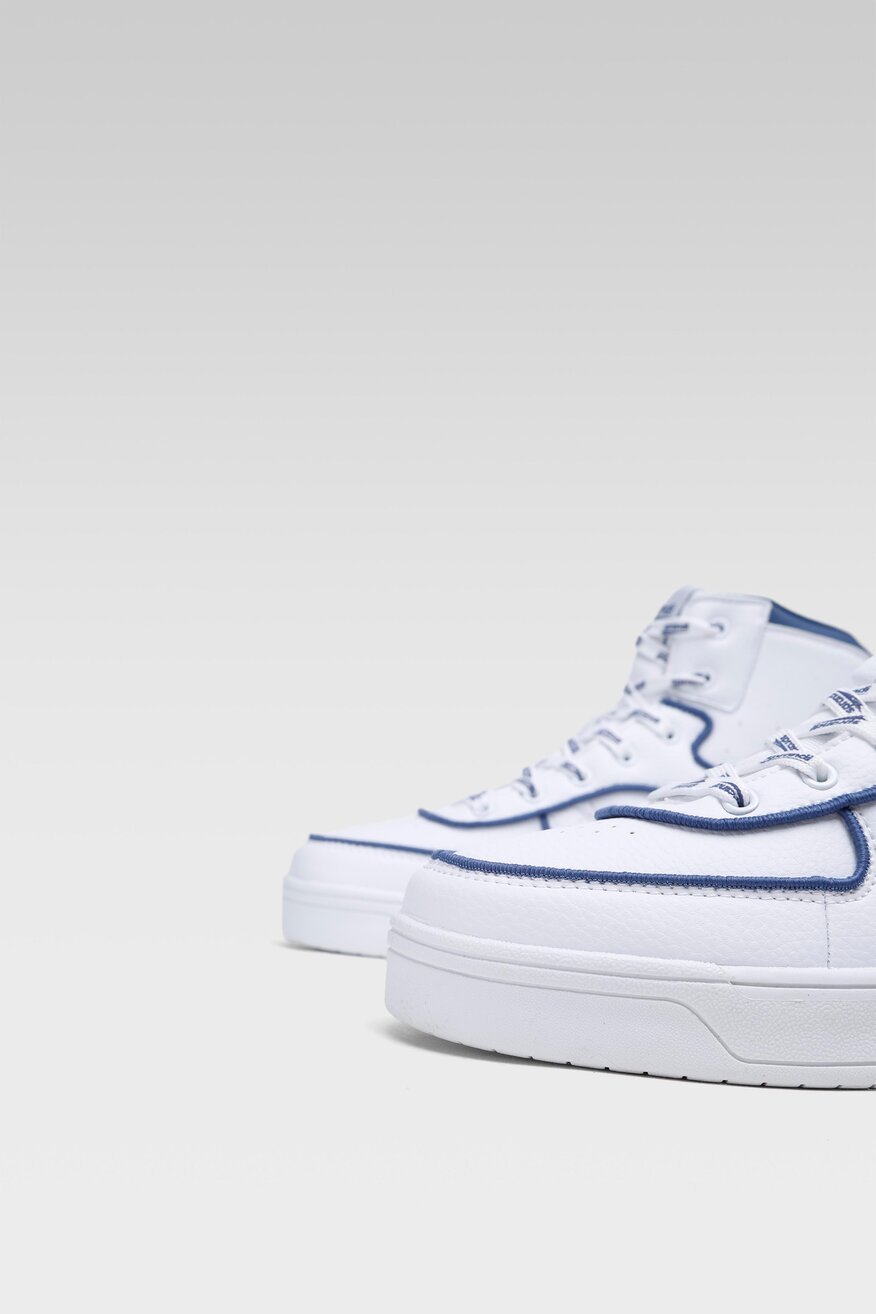 Sprandi - Obuwie sportowe pastelowe granatowe - 5904248795894