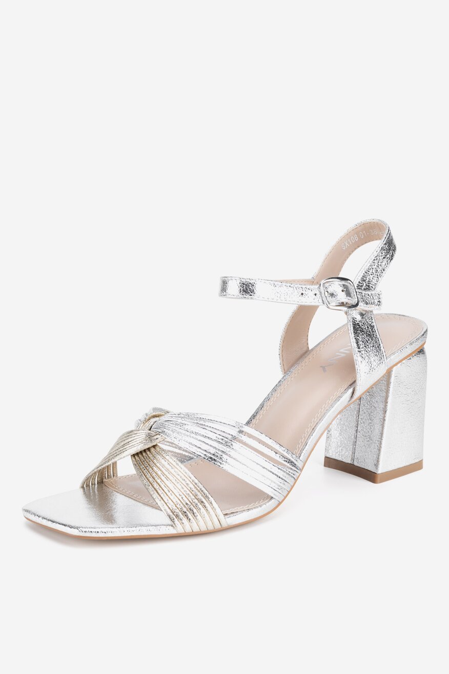 Jenny - Sandały na słupku - 5904862293851