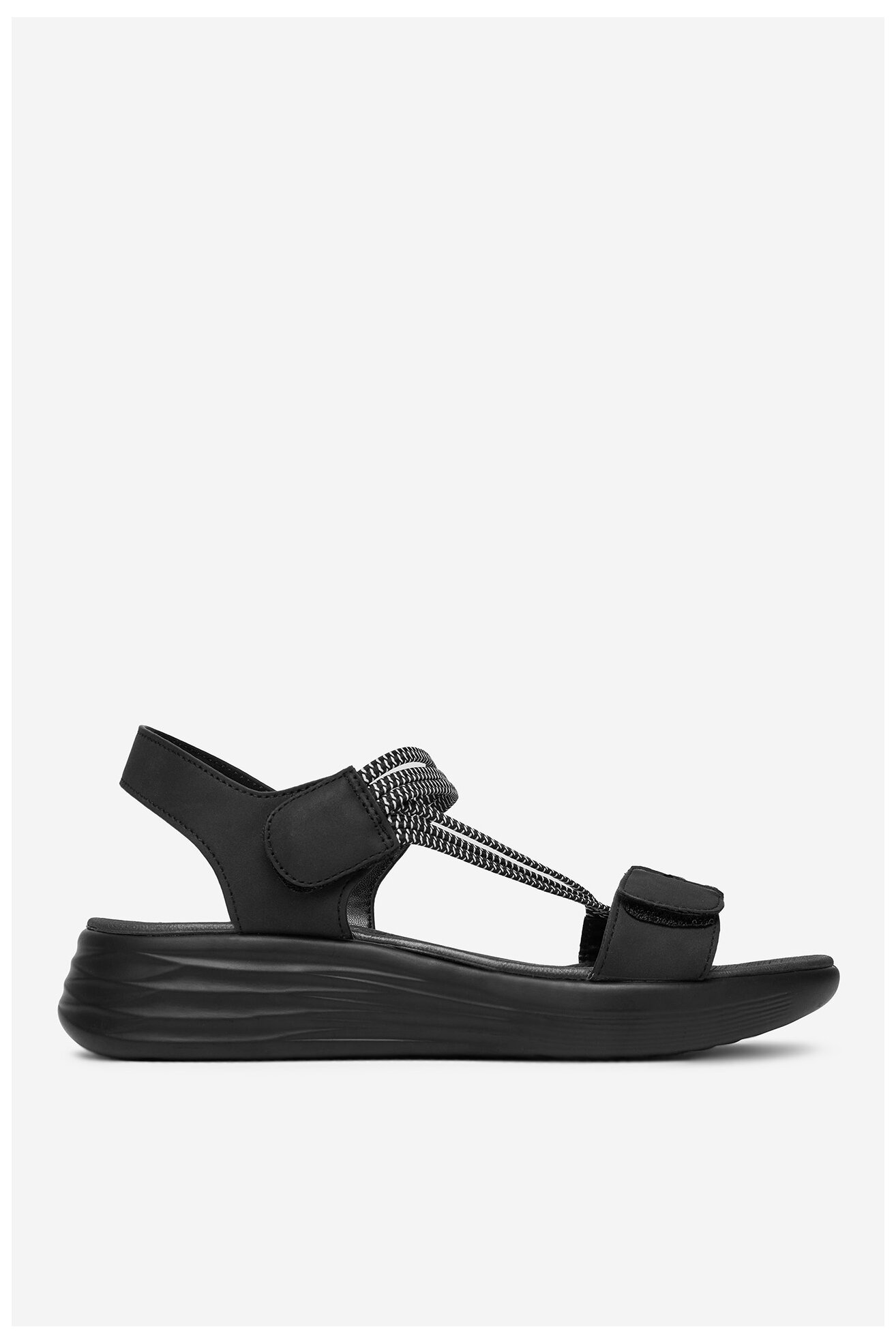 Szandál Clara Barson R24AW02734 FEKETE