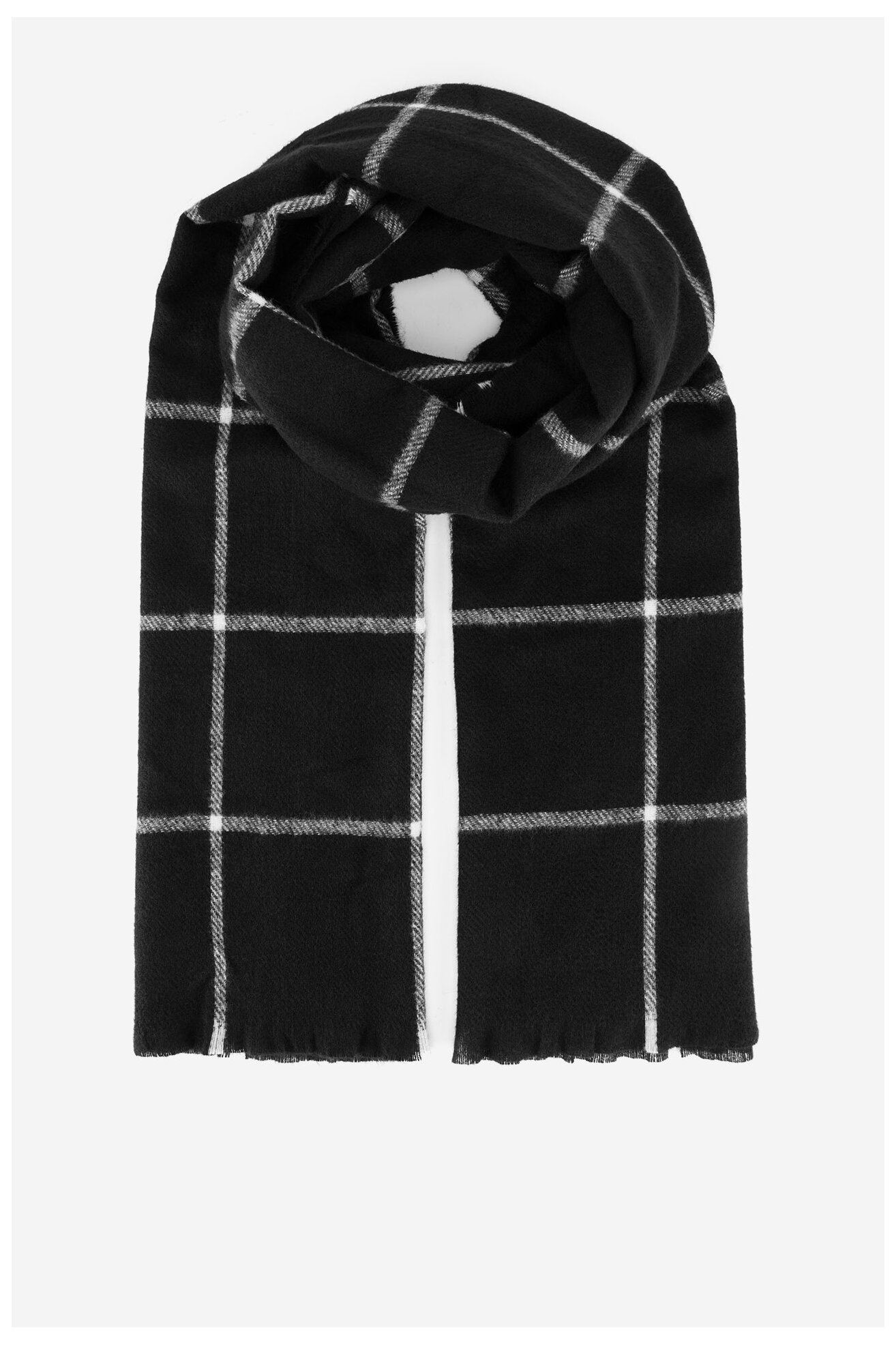 Ženski šal Jenny Fairy 4W4-010-AW24 CRNA