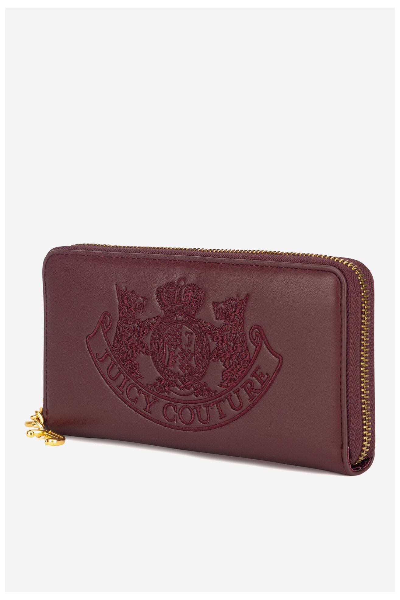 Portfel damski Juicy Couture BIJXT8652WVP Bordowy