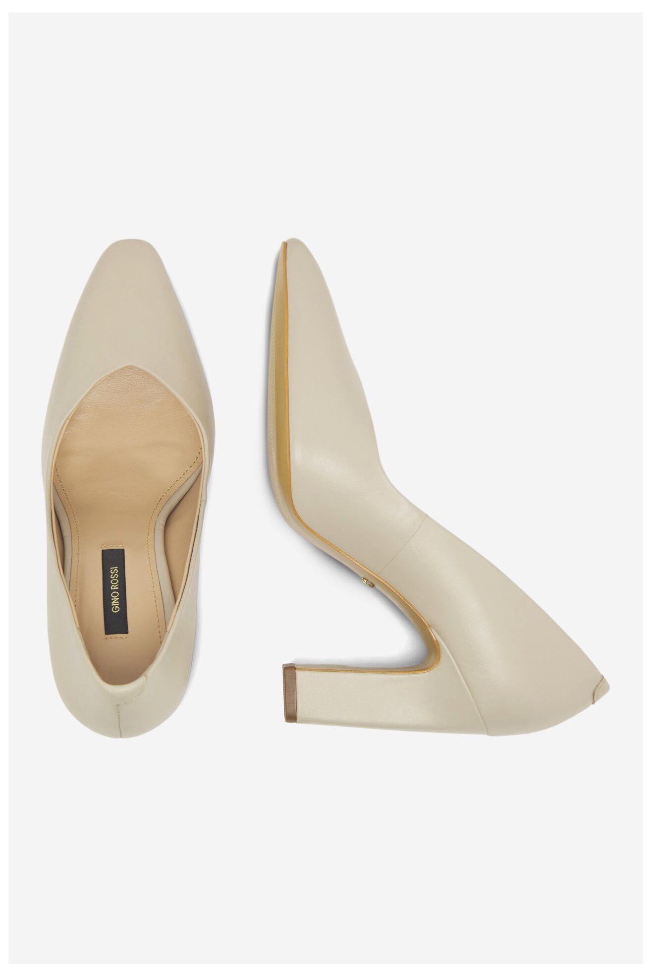 Czółenka Gino Rossi ETNA-112600 Beżowy